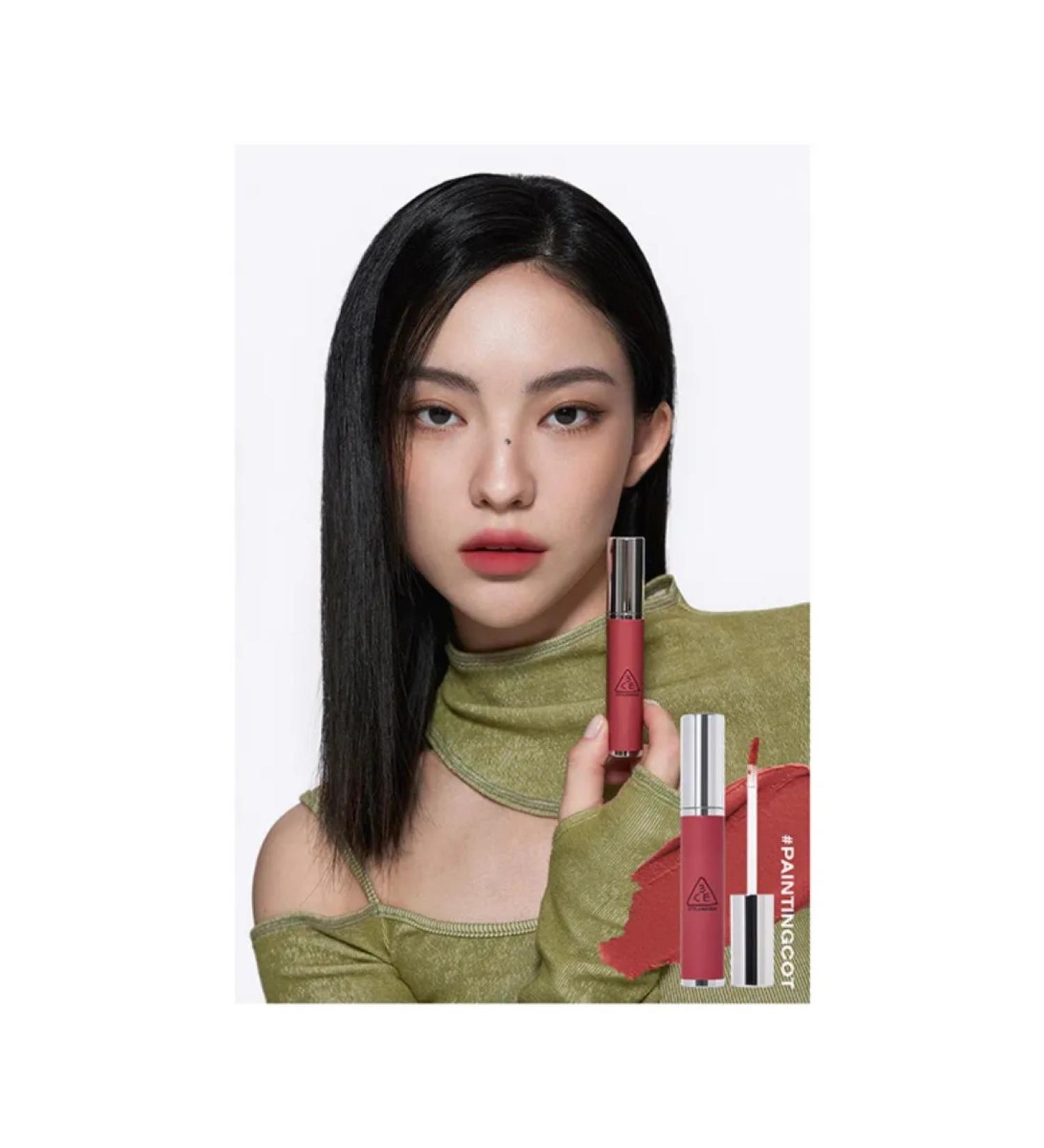 3CE Hazy Lip Clay #Paintingcot cream lipstick