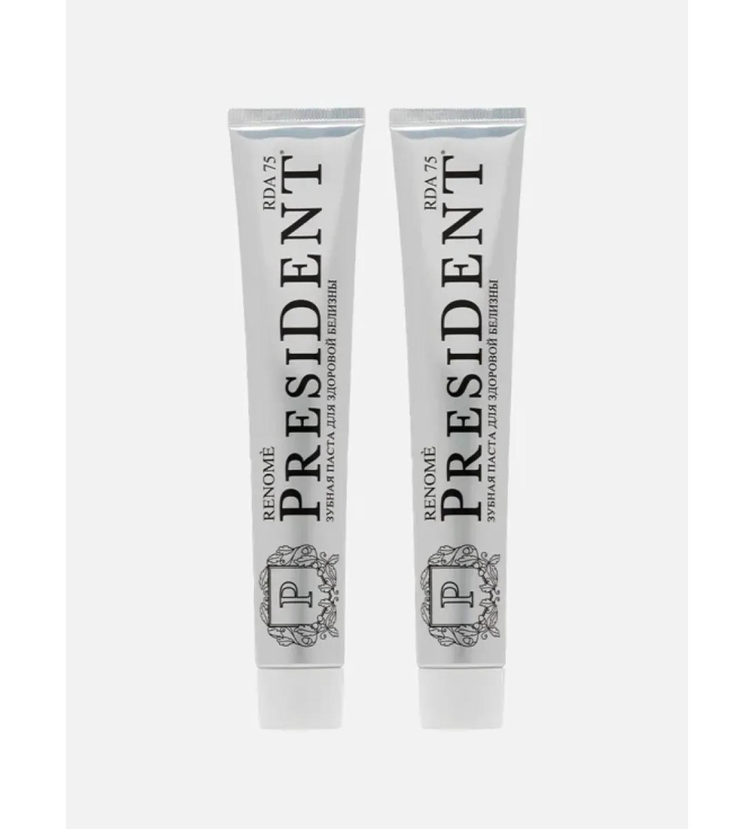 PRESIDENT Renome toothpastes set