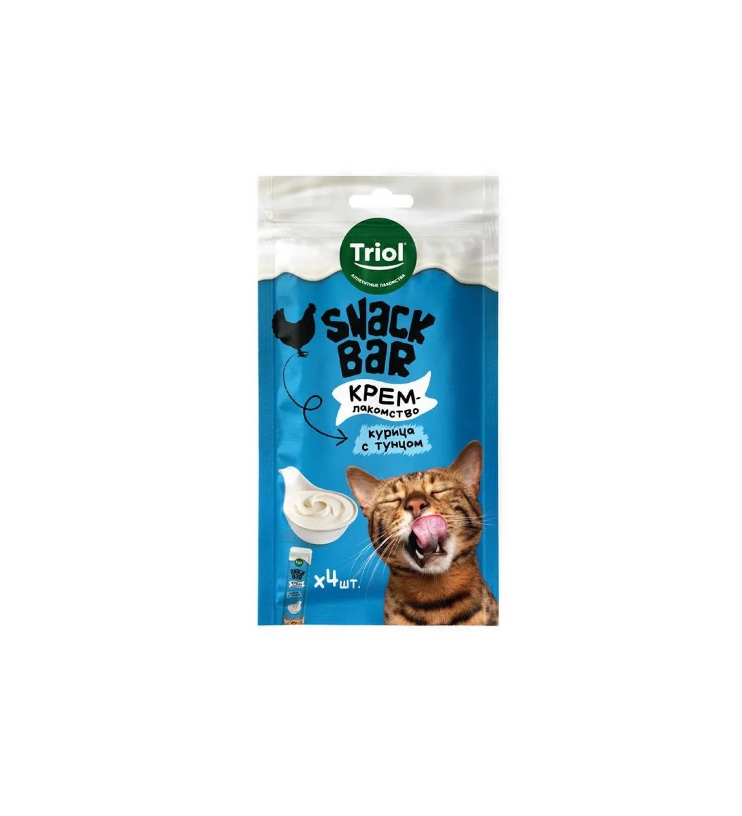 Triol Cotton treats of chicken cream with tuna 40g