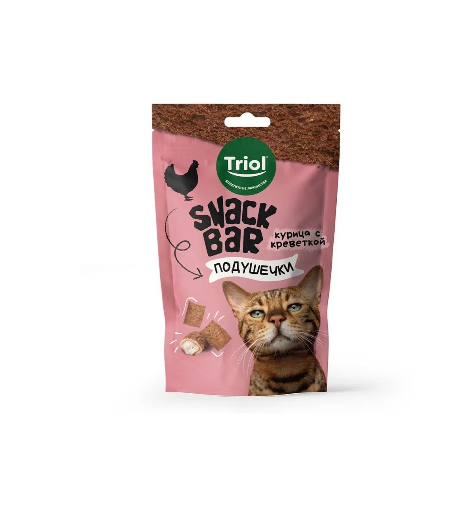 Triol Cotton treats chicken with shrimp 30g