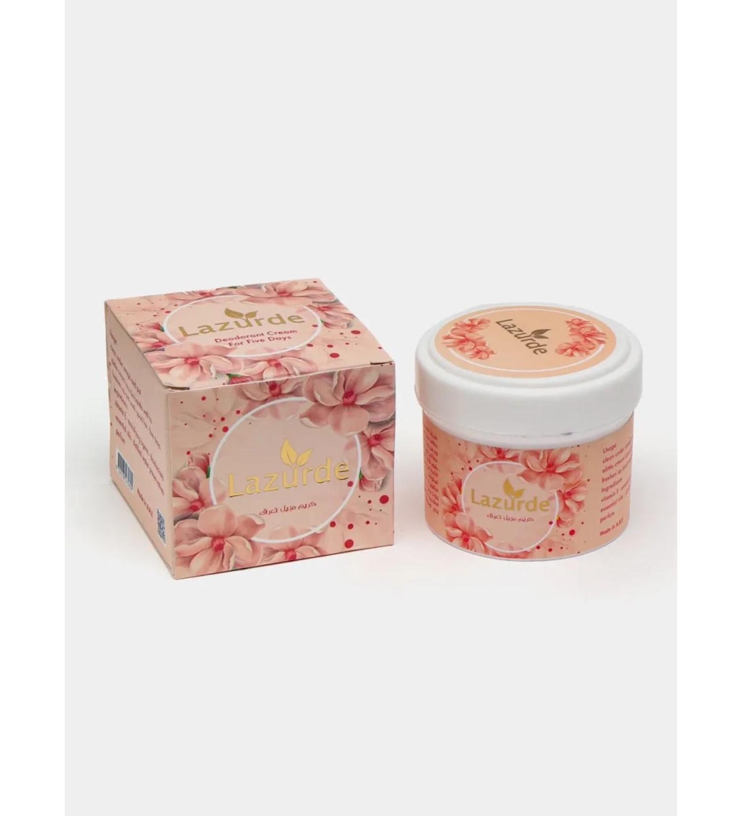 Lazurde Cream deodorant female from smell and sweat