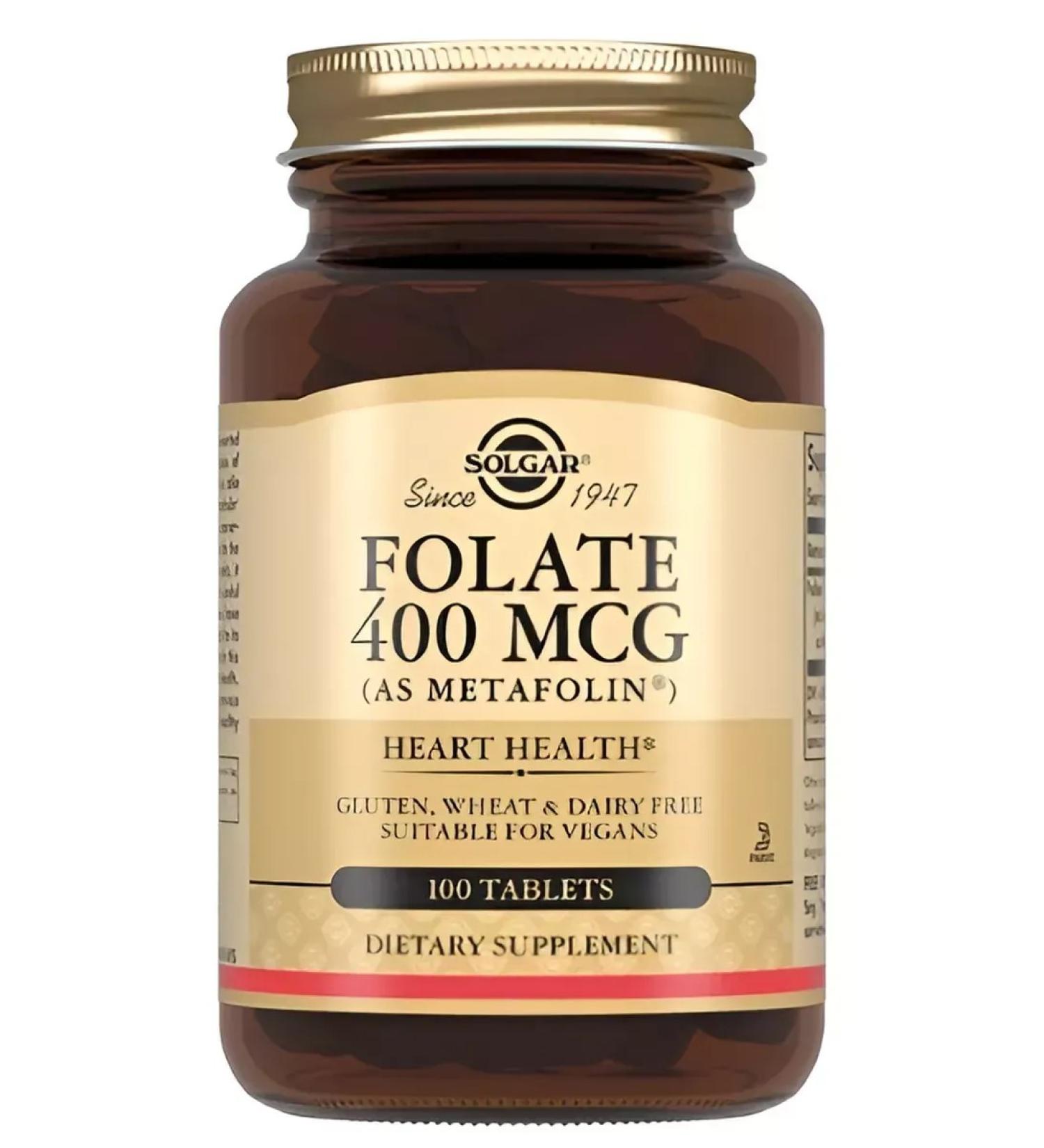 SOLGAR Fulat 400mkg metapolin