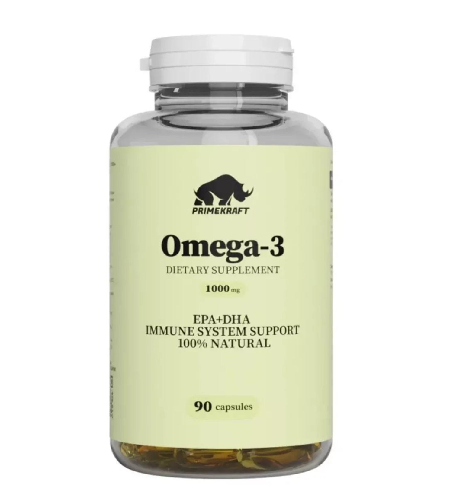 Prime Kraft Omega 3 1000 mg capsules - Buy Online on GoSupps.com