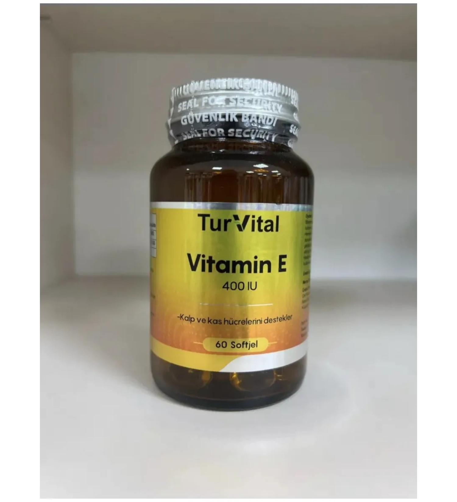 Tur Vital Vitamin E 400 IU