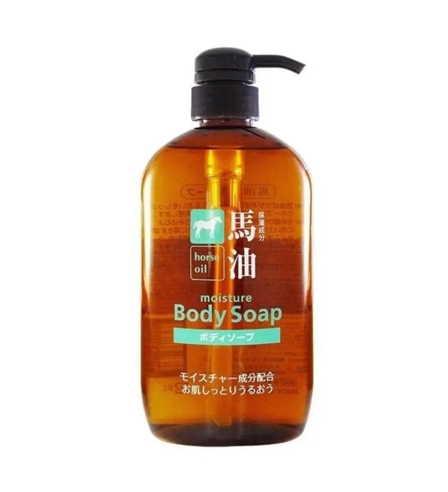 KUMANO YUSHI Horse Oil Body SOAP liquid soap 600 ml