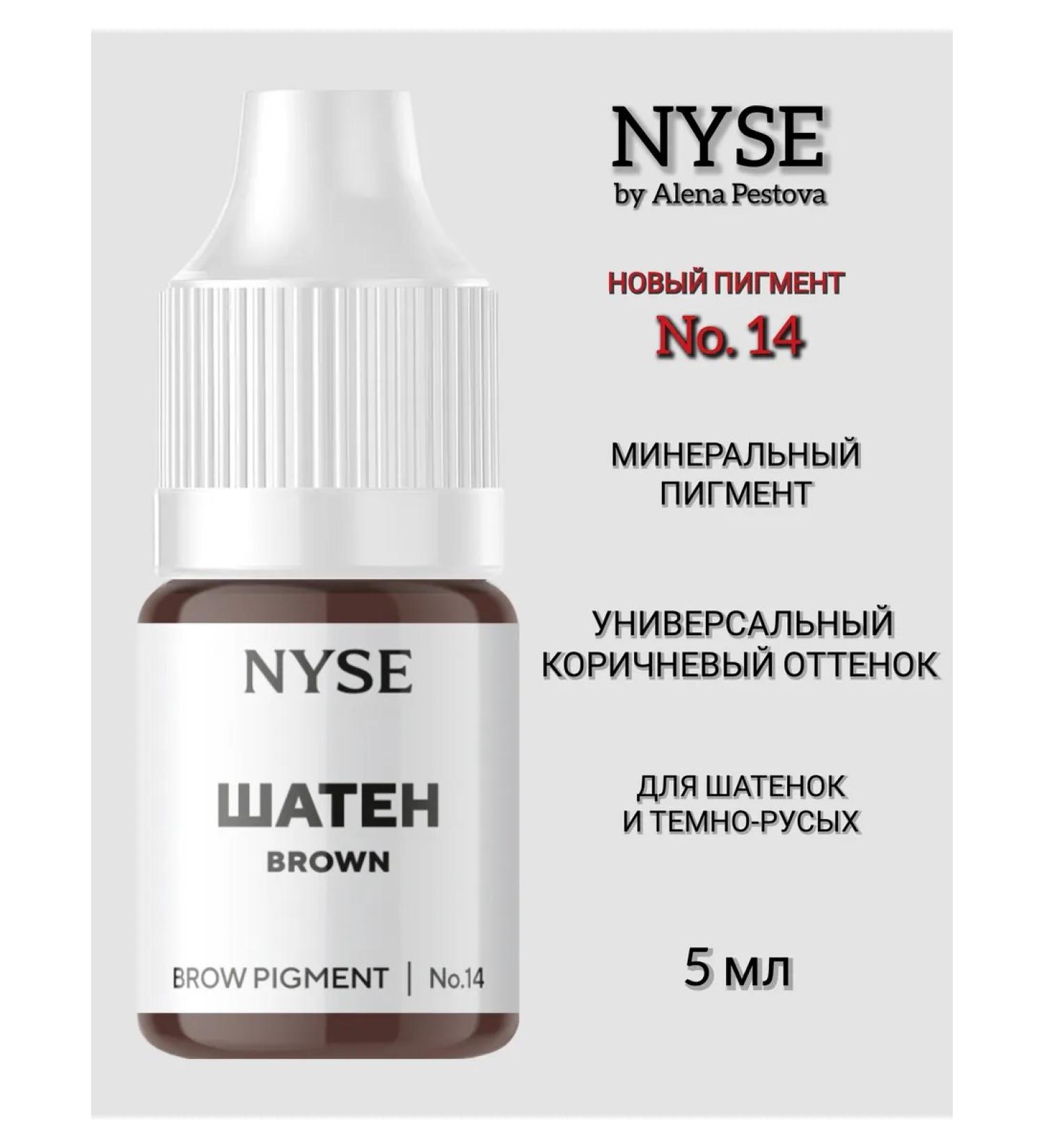 AP GROUP Mineral pigment NYSE No. 14 Brown Alena Pestova - Buy Online on GoSupps.com