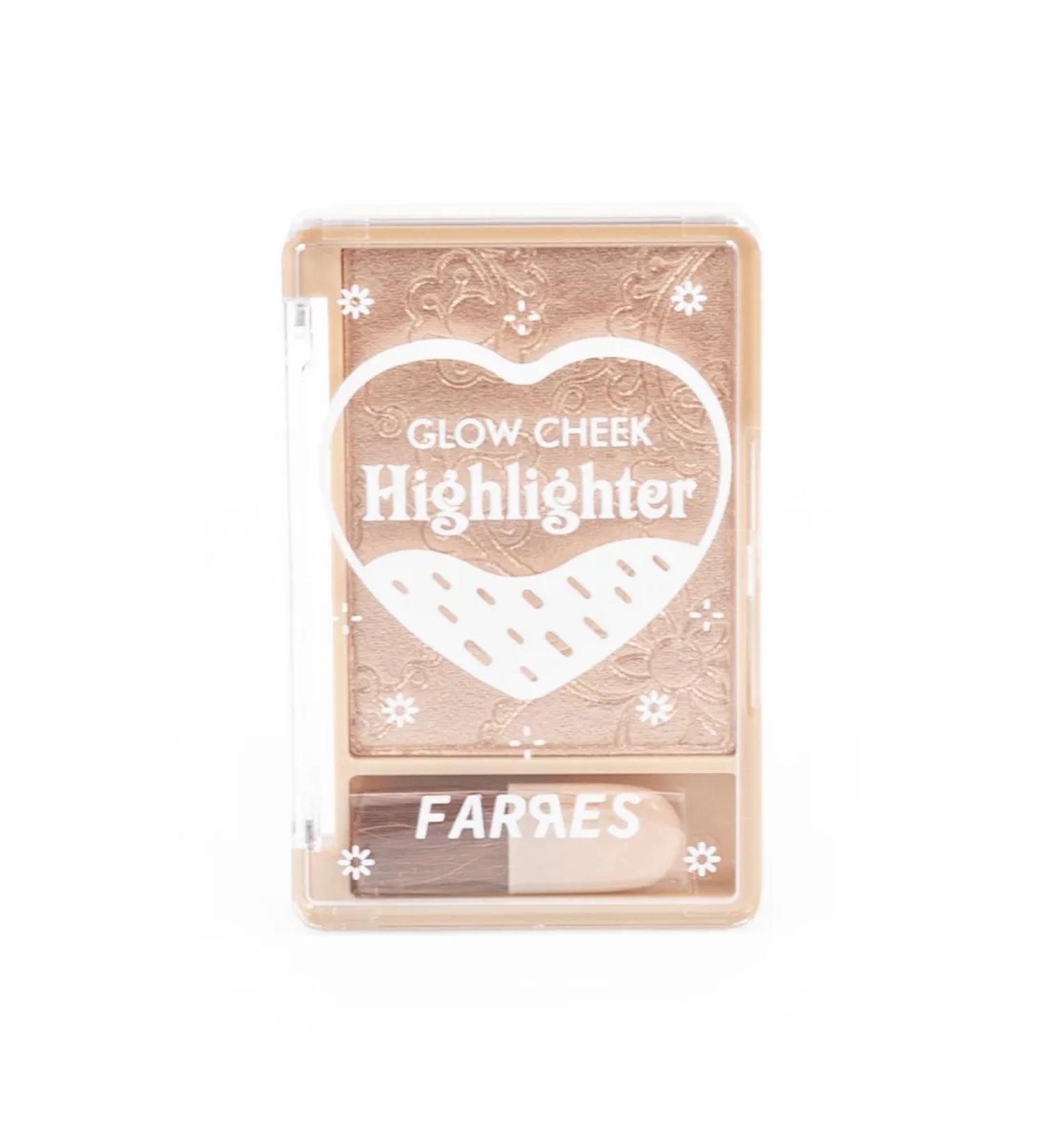 FARRES cosmetics Highlatee for Glow Cheek 03 warm gold 9.6g - Buy Online on GoSupps.com