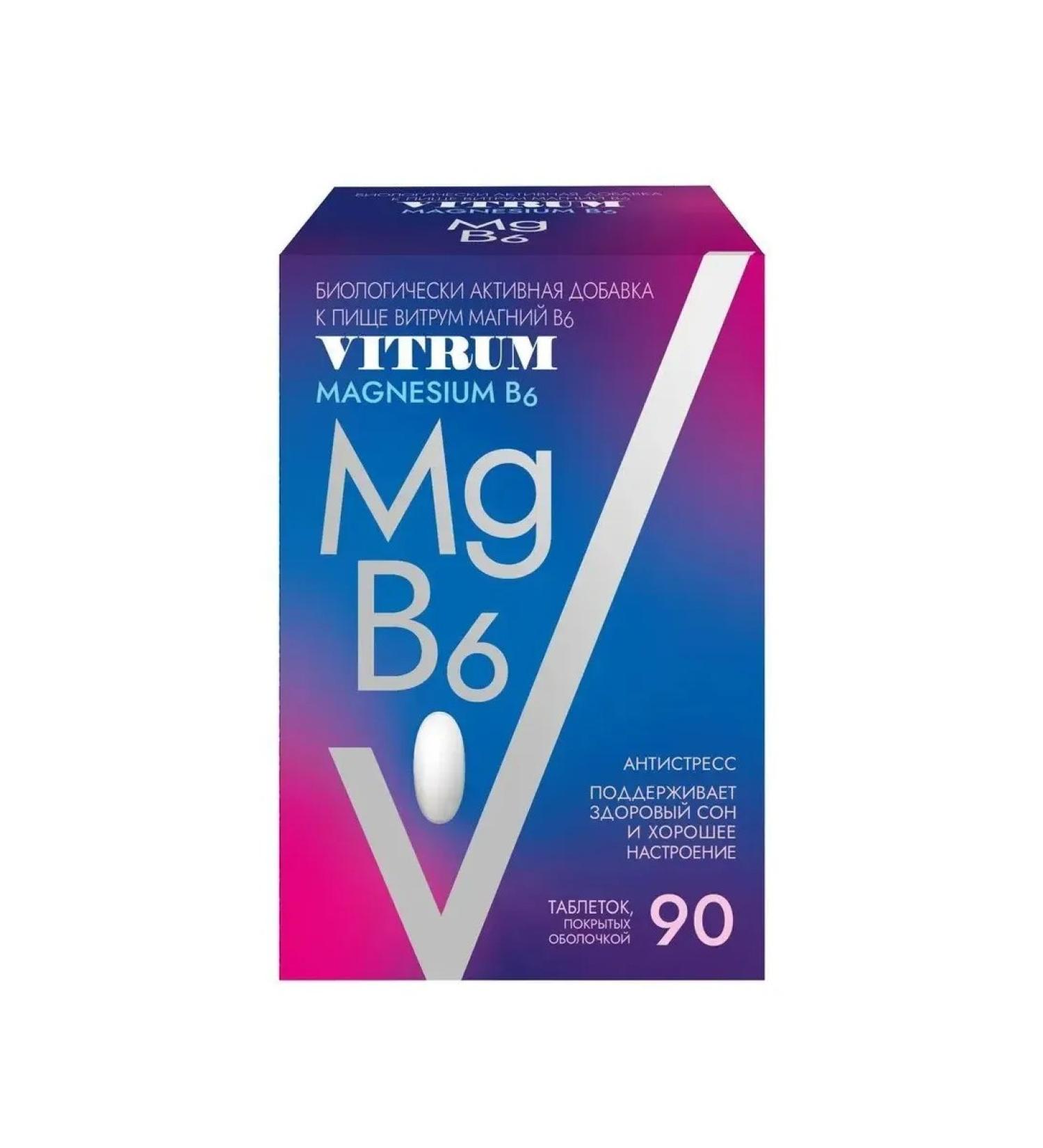 Vitrum Magnesium B6 tablets # 90