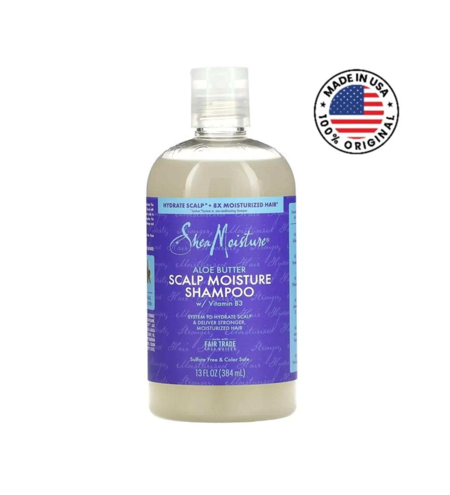 SheaMoisture Moisturizing shampoo for the scalp with aloe - Buy Online on GoSupps.com