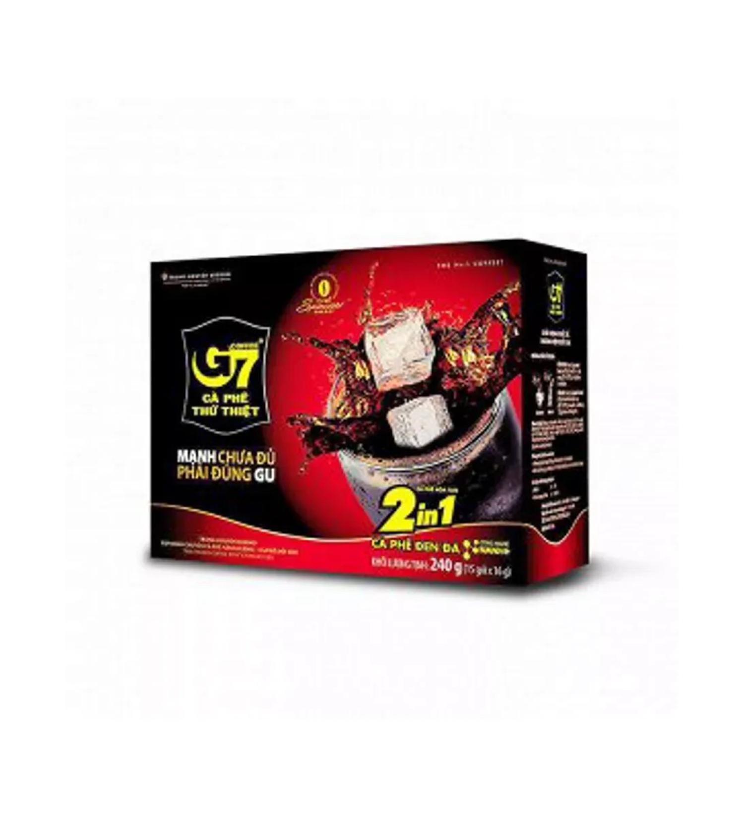 TRUNG NGUYEN Vietnamese coffee soluble 2 in 1 (15 pac.*16g.)