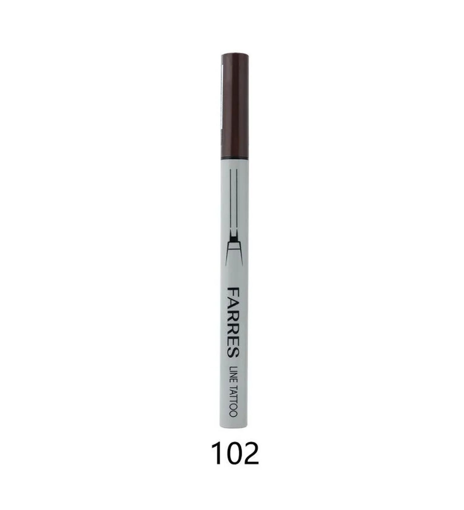 FARRES Eye -liner and eyebrows tone 102 super -fingered