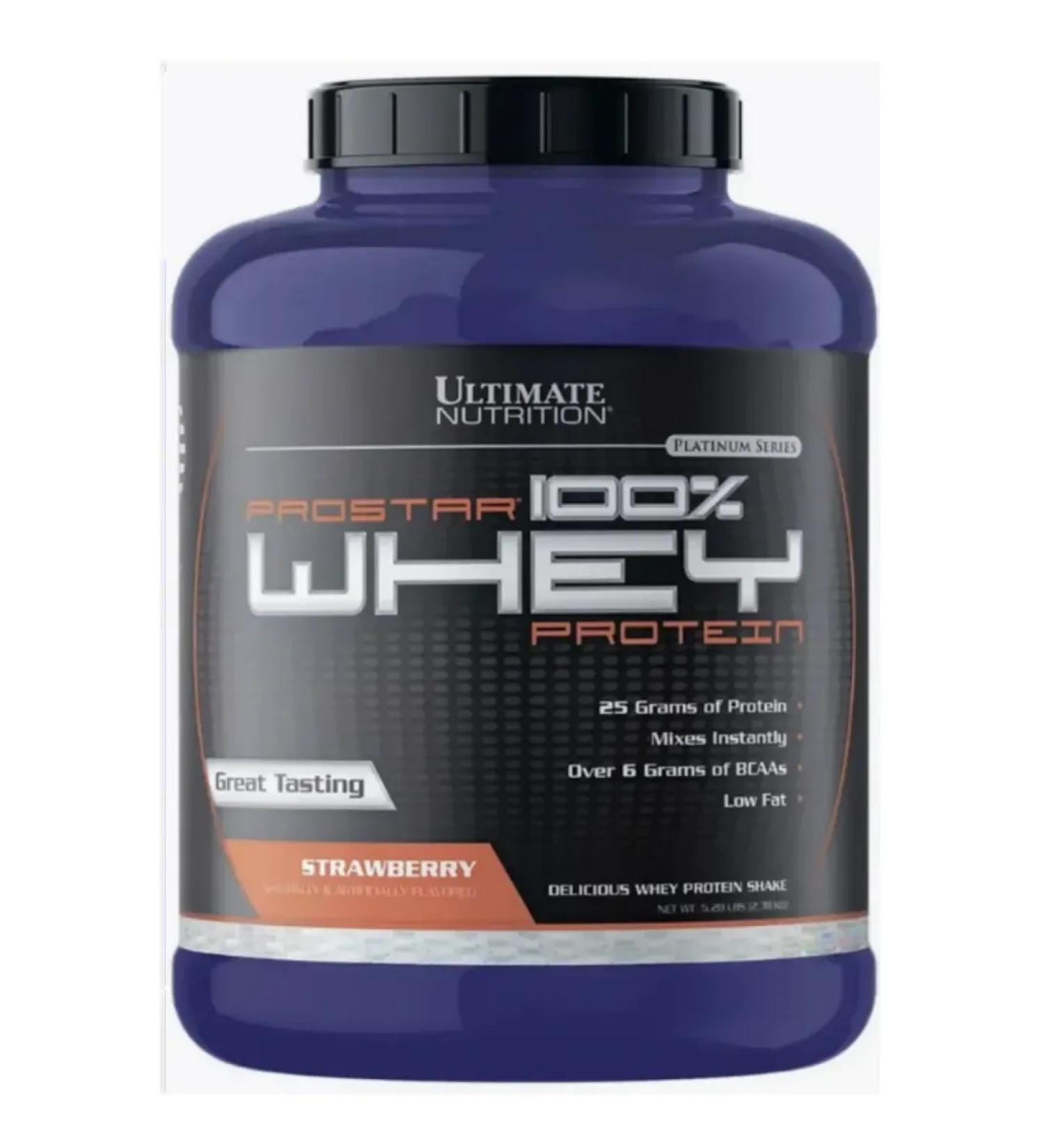 Ultimate Nutrition Prostein Prostar Whey Protein 2390 GR strawberries
