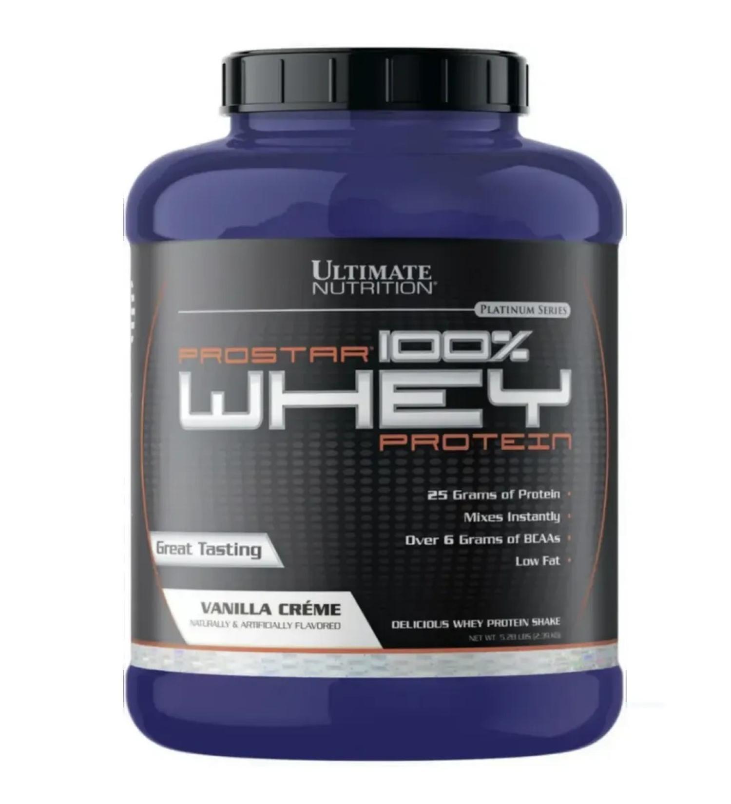 Ultimate Nutrition Prostein Prostar Whey Protein 2390 g vanilla cream