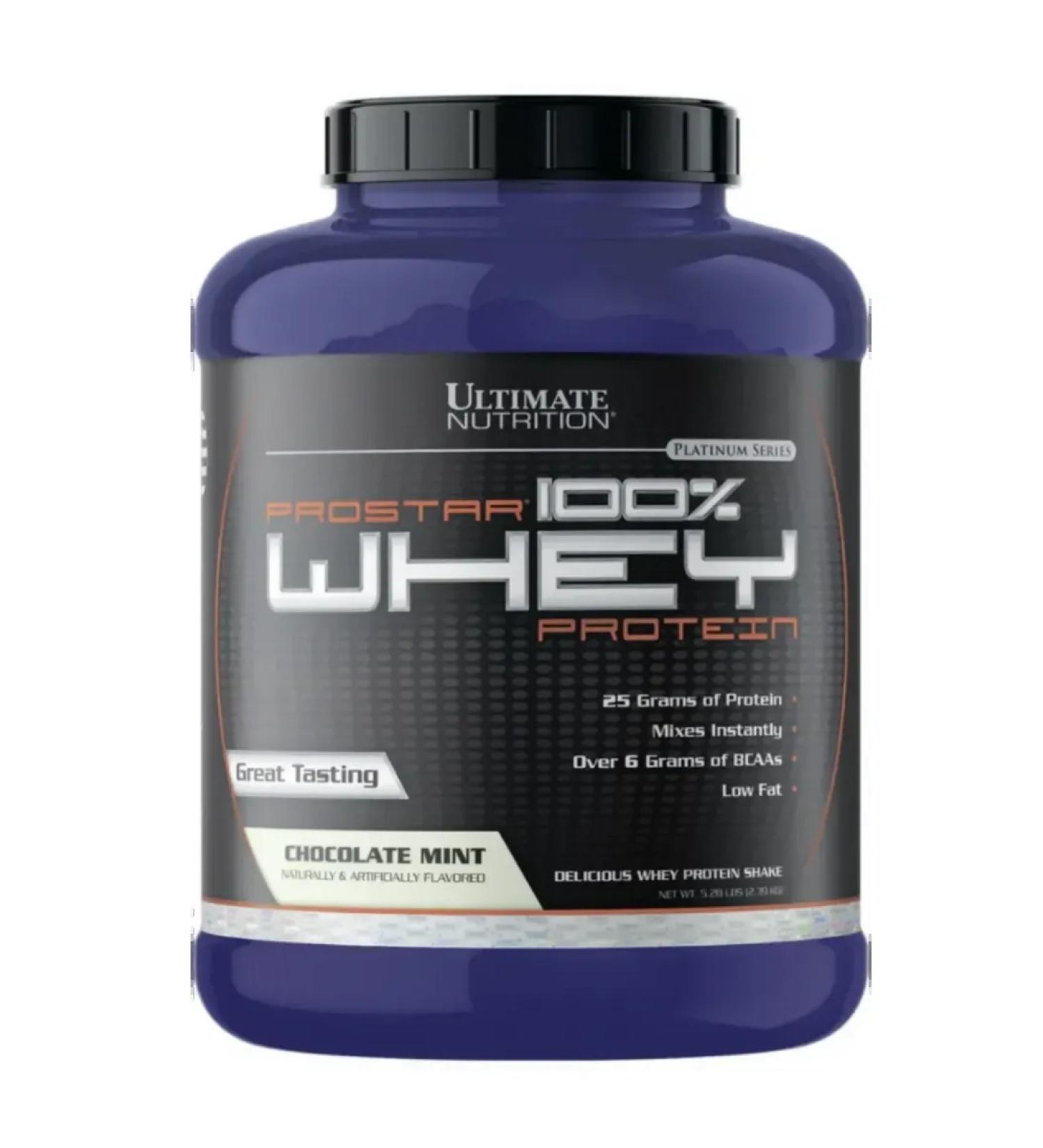 Ultimate Nutrition Protein Prostar Whey Protein 2390 gr Chocolate and Mint