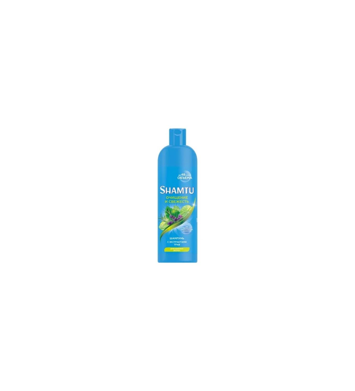 Pull-up care Shamtu hair shampoo deep cleansing and freshness with