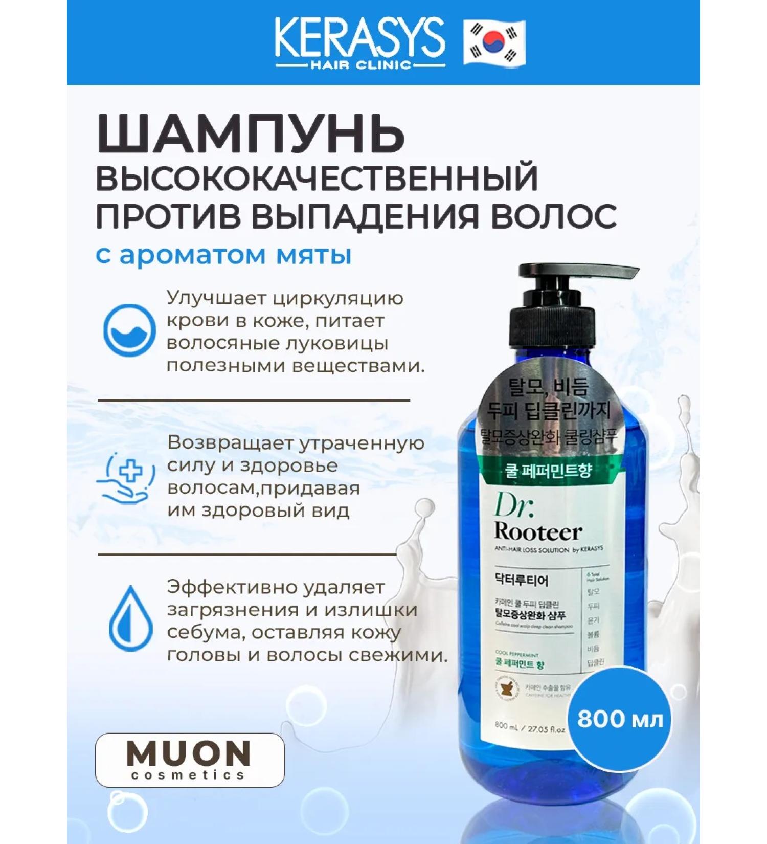 Kerasys Shampoo against hair loss with peppermint - Buy Online on GoSupps.com