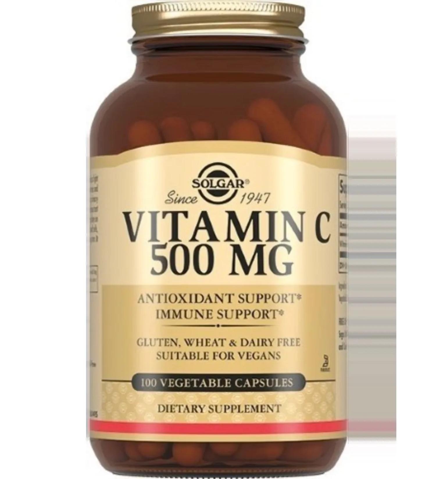 SOLGAR Vitamin C 500 mg