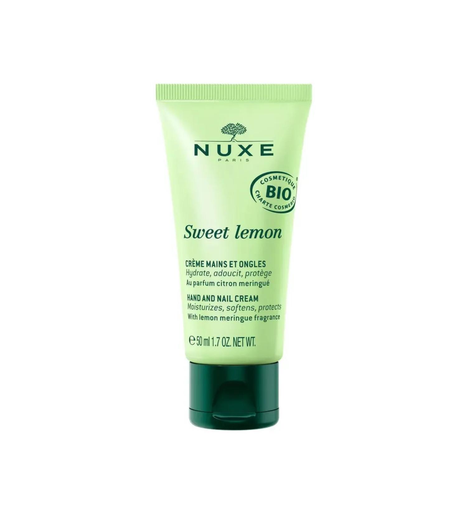 NUXE Sweet Lemon hand and nail cream 50 ml - Buy Online on GoSupps.com