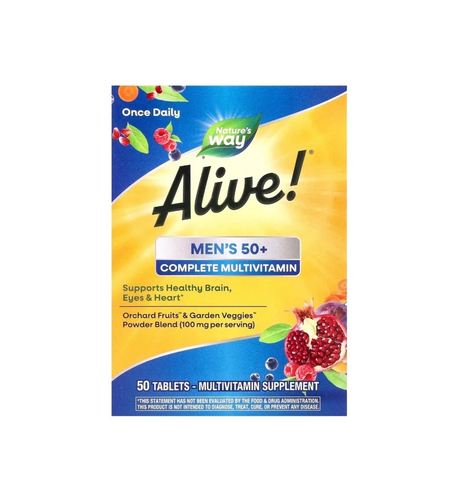 A full -fledged multivitamin complex for men over 50 years old - Buy Online on GoSupps.com