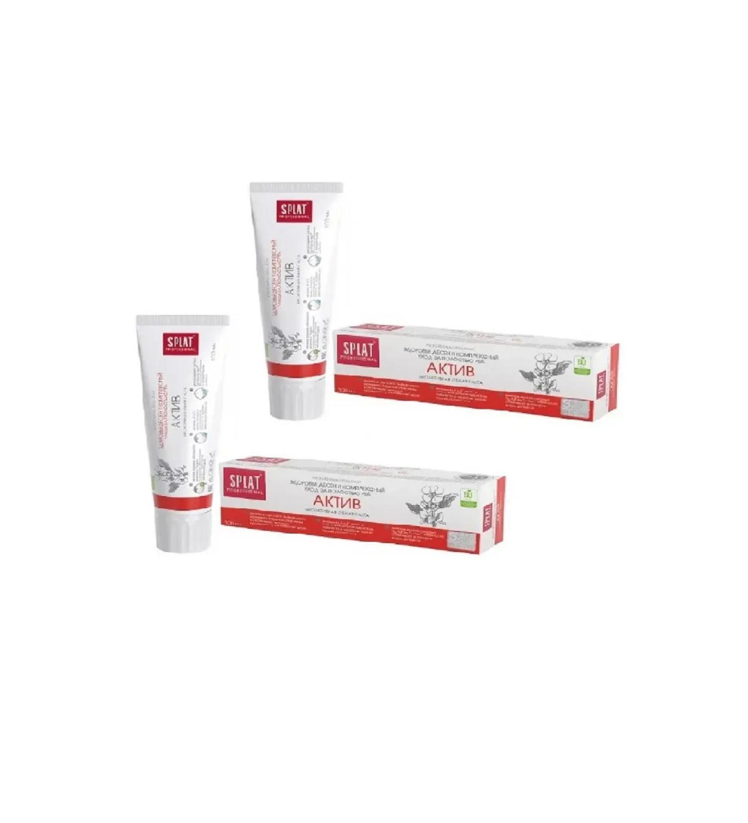 SPLAT All -ups Professional Toothpaste Active 100ml 2 pcs