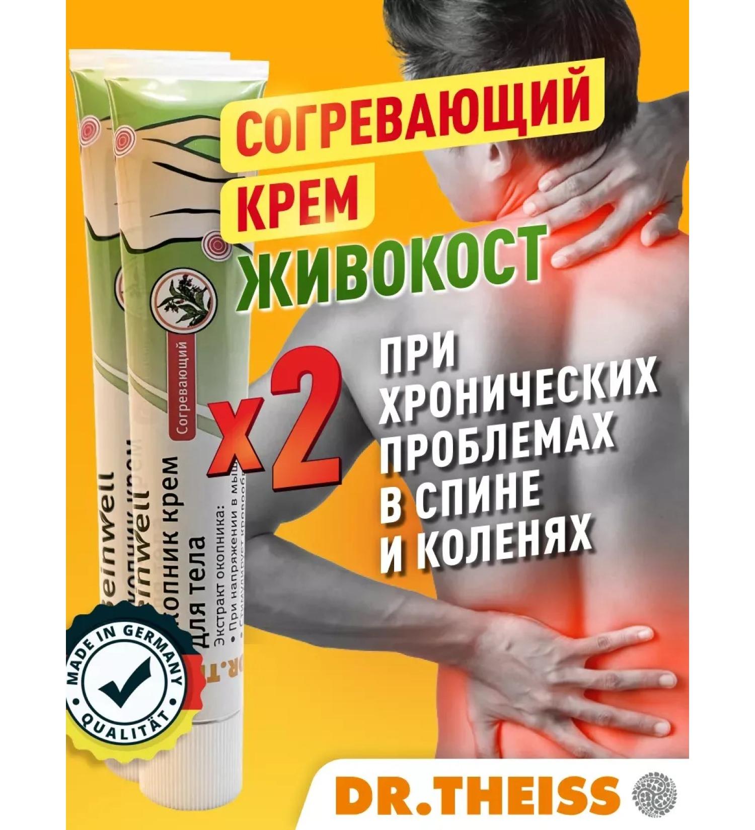 Dr Theiss Cream tissue warming for joints 2pcs - Buy Online on GoSupps.com