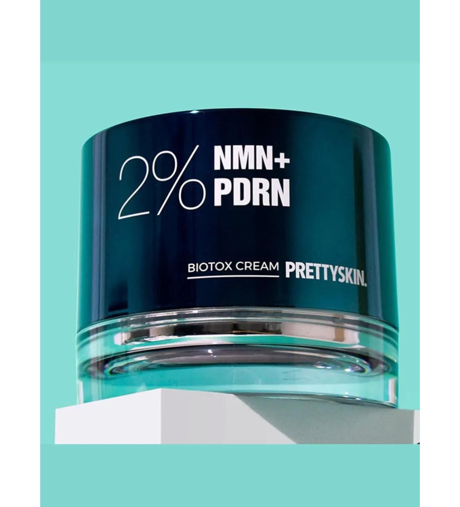 PrettySkin Facial cream 2% NMN +PDRN BIOTOX Cream - Buy Online on GoSupps.com