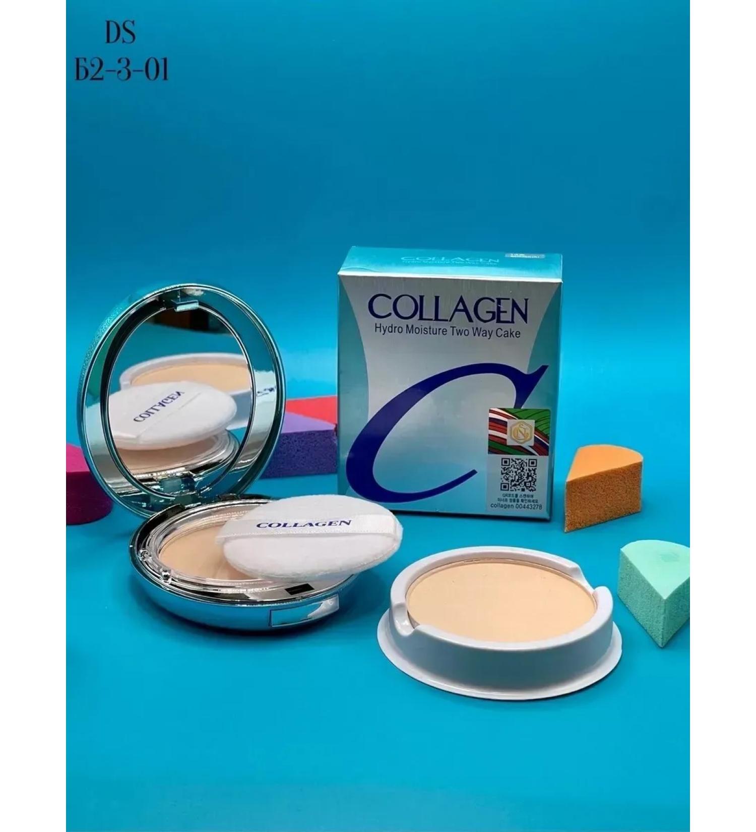 Powders Mating compact powder Collagen tone 13 - Buy Online on GoSupps.com