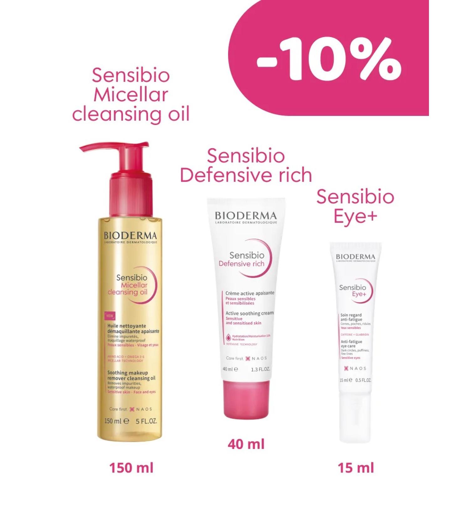 Bioderma A special set for combined and sensitive skin - Buy Online on GoSupps.com