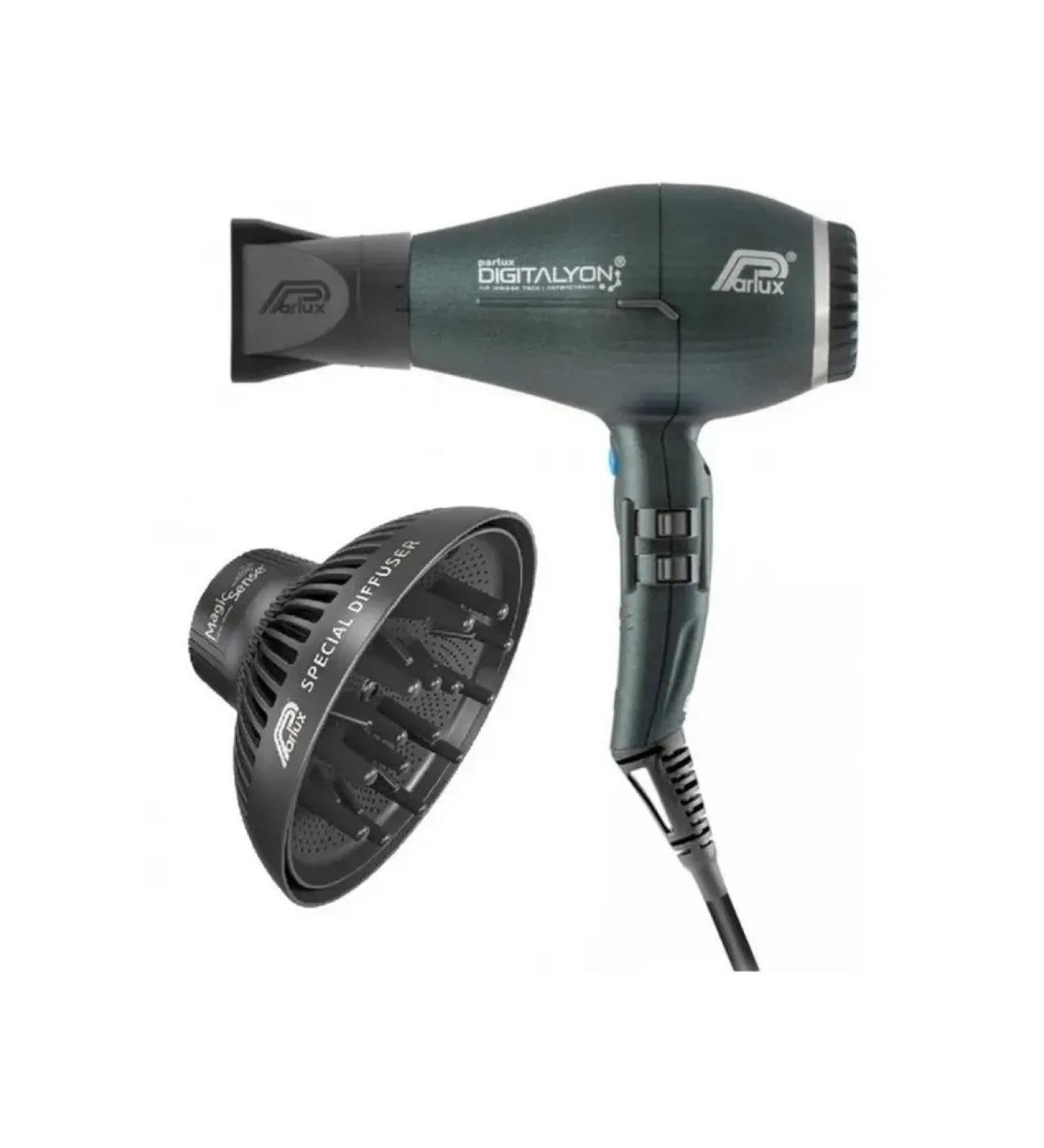 PARLUX Professional hair dryer Digitalyon Anthracite + diffuser - Buy Online on GoSupps.com