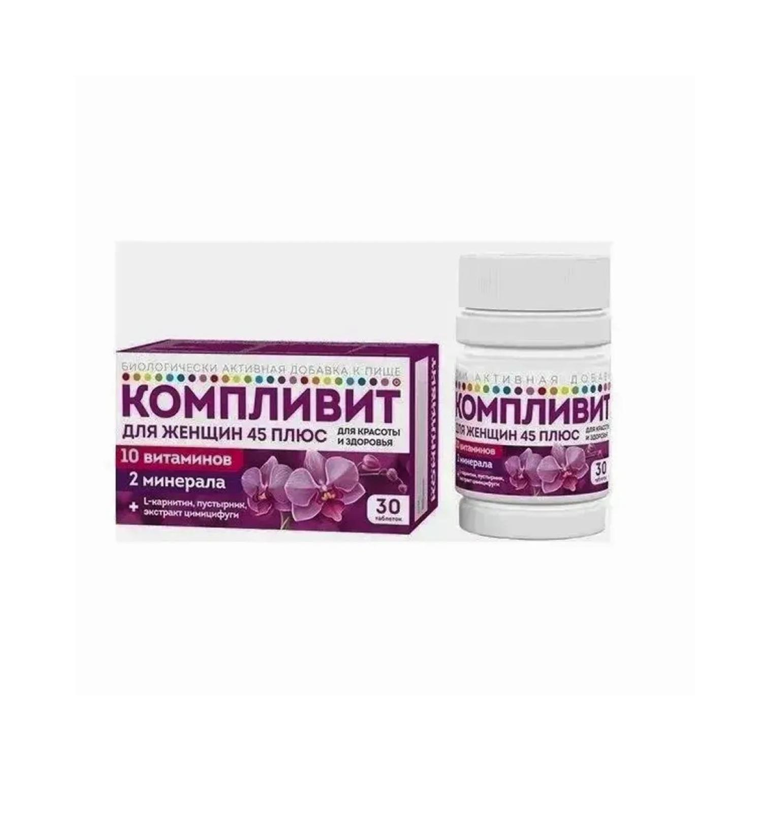 Complivit Vitamin complex for women 45+ table. No. 30