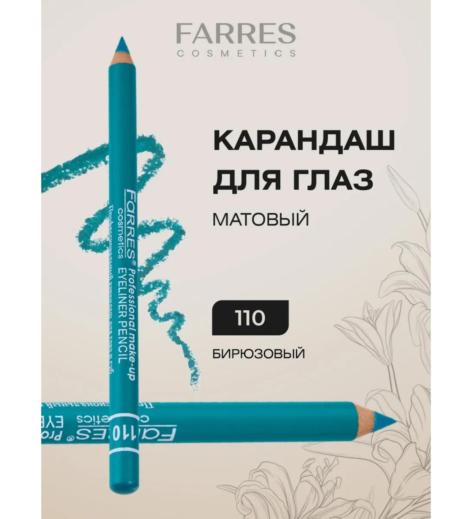 FARRES Eye pencil turquoise tone 110 - Buy Online on GoSupps.com