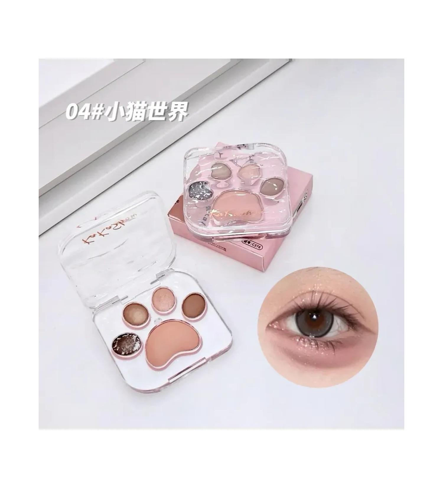 cosmetics Eye shadows with cat nails 04 - Buy Online on GoSupps.com