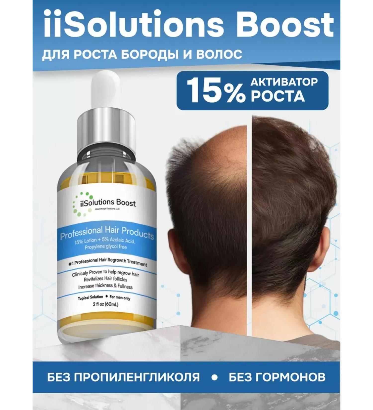 Premium-glue 15% iisolutions for hair growth and beard - Buy Online on GoSupps.com