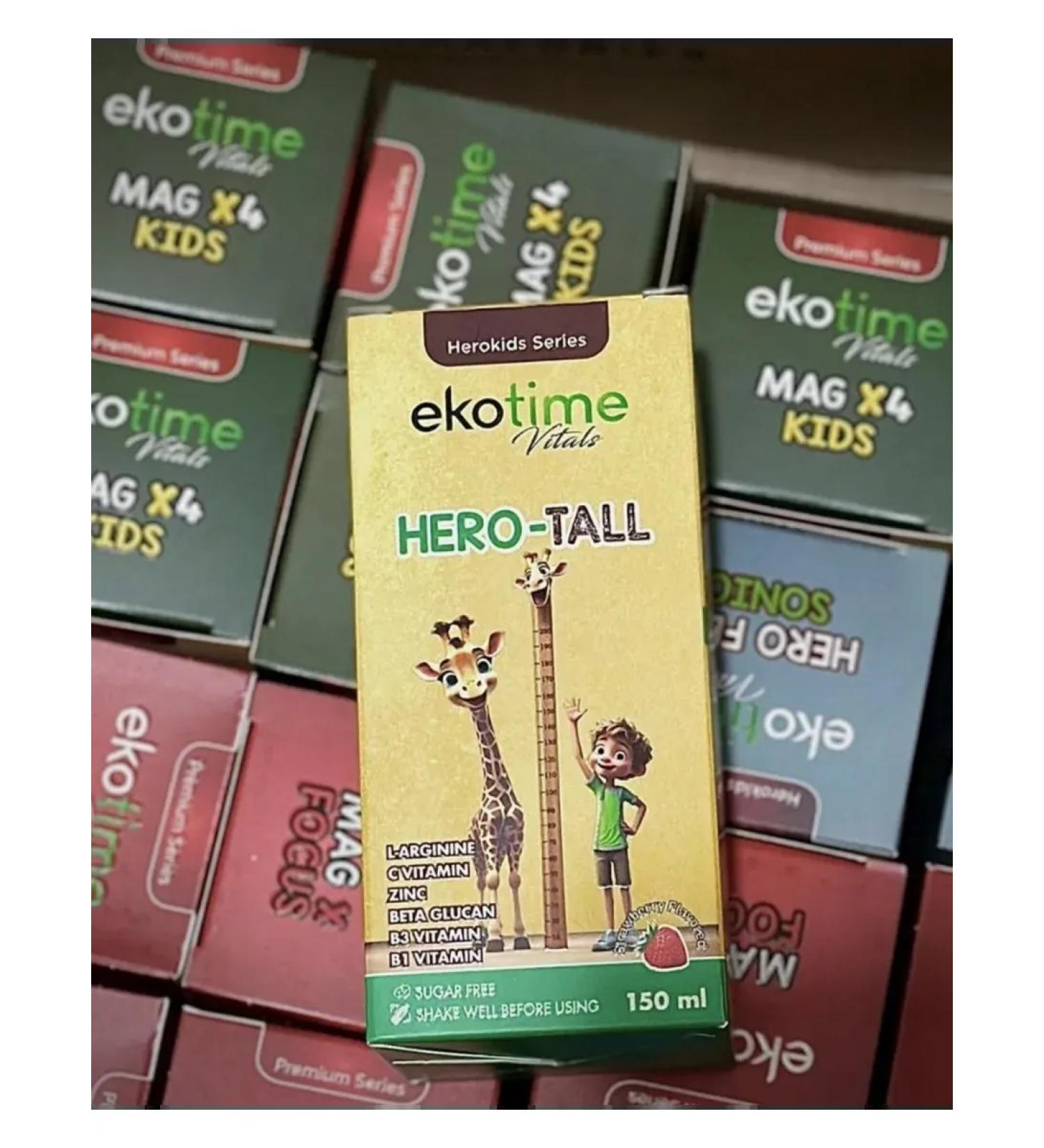 ecotime vitals Complex for growth of children's syrup T rkiye 150 ml