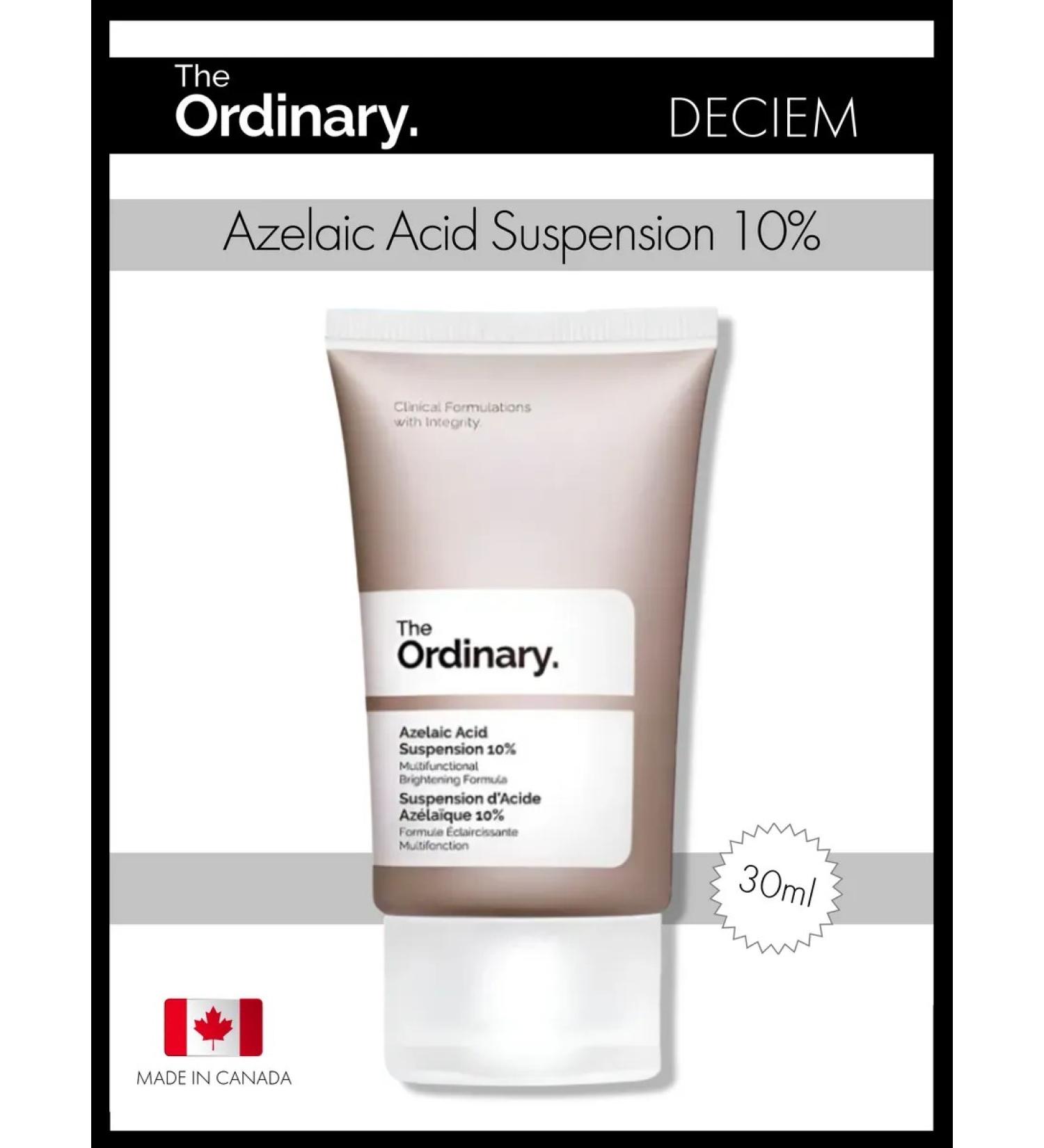 THE ORDINARY Cream-gel Azelaic Acid Suspension 10% - Buy Online on GoSupps.com