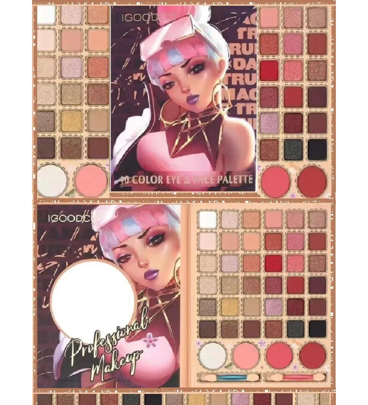 Professional Makeup 40 Color shadows shimmer highlighter glitter - Buy Online on GoSupps.com