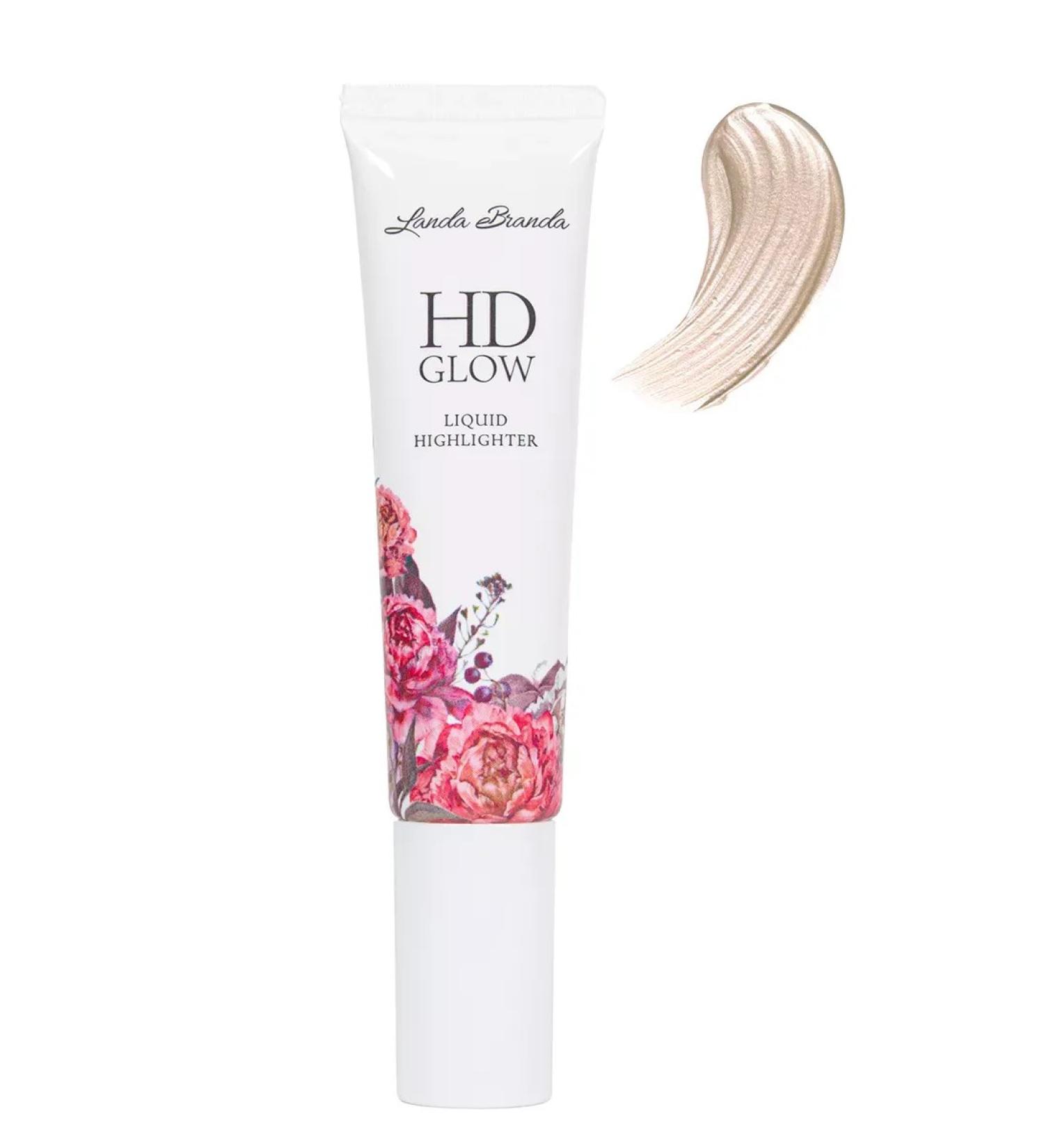 Liquid highlighter for the face and body HD Glow Cream tone 30 ml