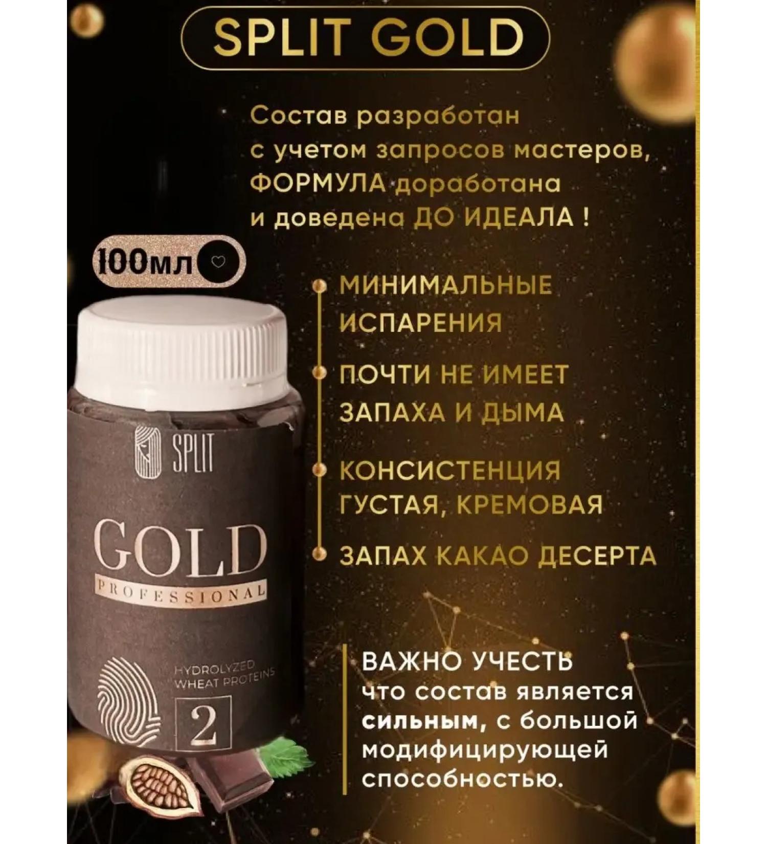 SPLIT hair straightening composition 100 ml - Buy Online on GoSupps.com