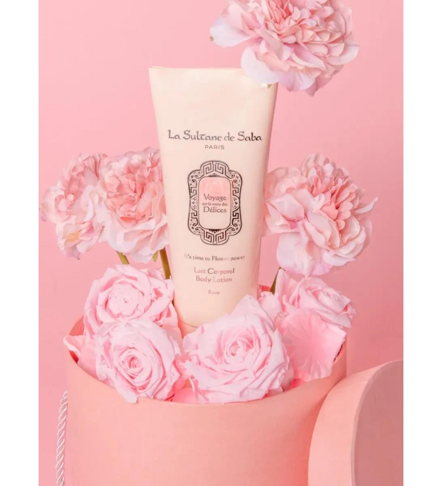 Body lotion la Sultan de Saba Rose pink - Buy Online on GoSupps.com