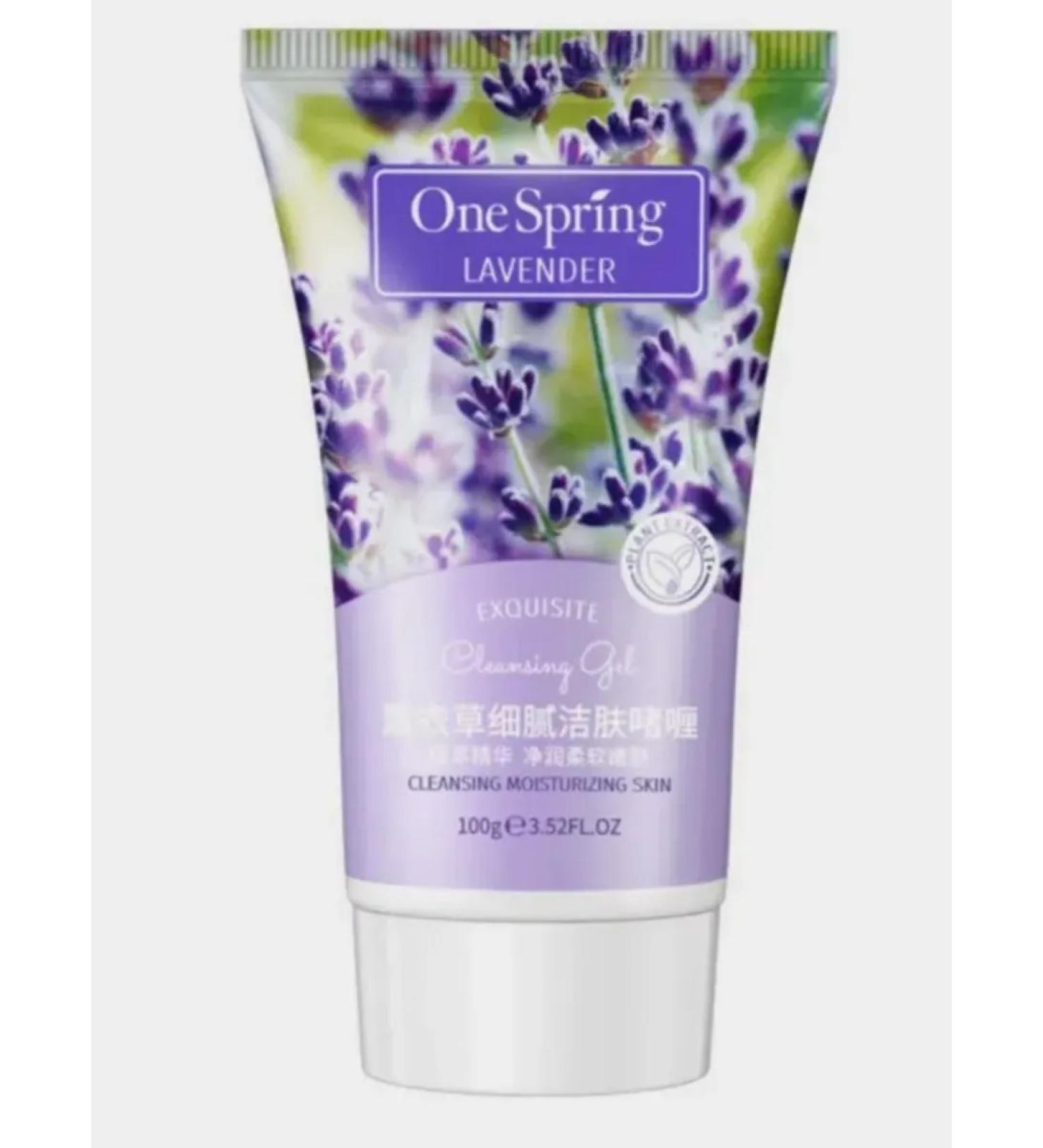 One Spring Foam-gel to wash the face of lavender - Buy Online on GoSupps.com