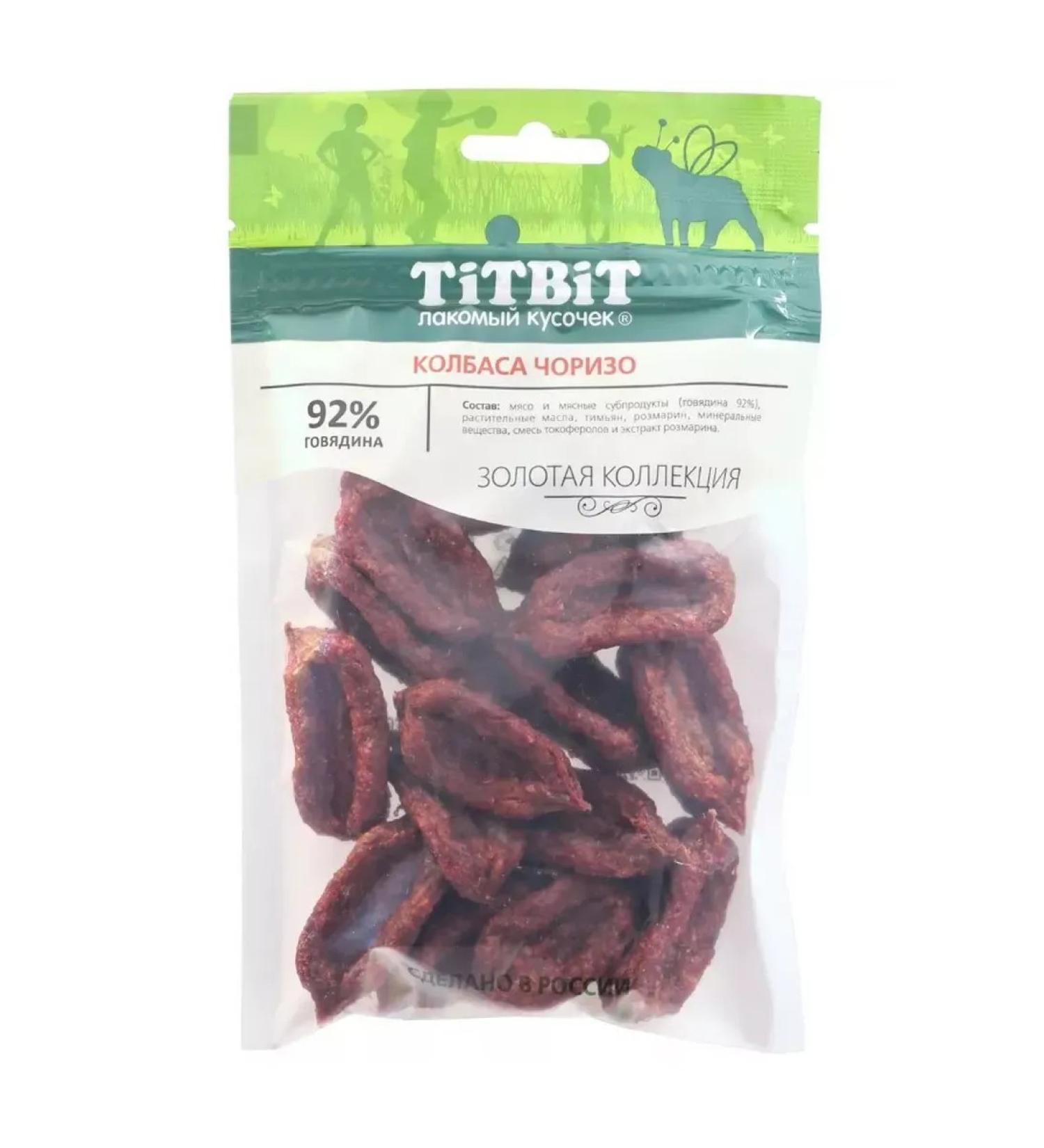 TiTBiT Dog treating sausage chorizo 80 g