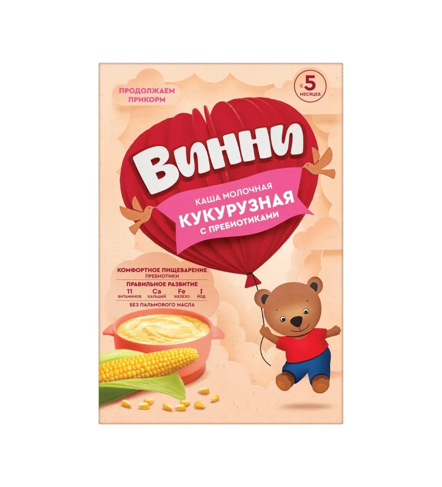 Winnie Corn milk porridge with a prebiotic of 200g with 5 months - Buy Online on GoSupps.com
