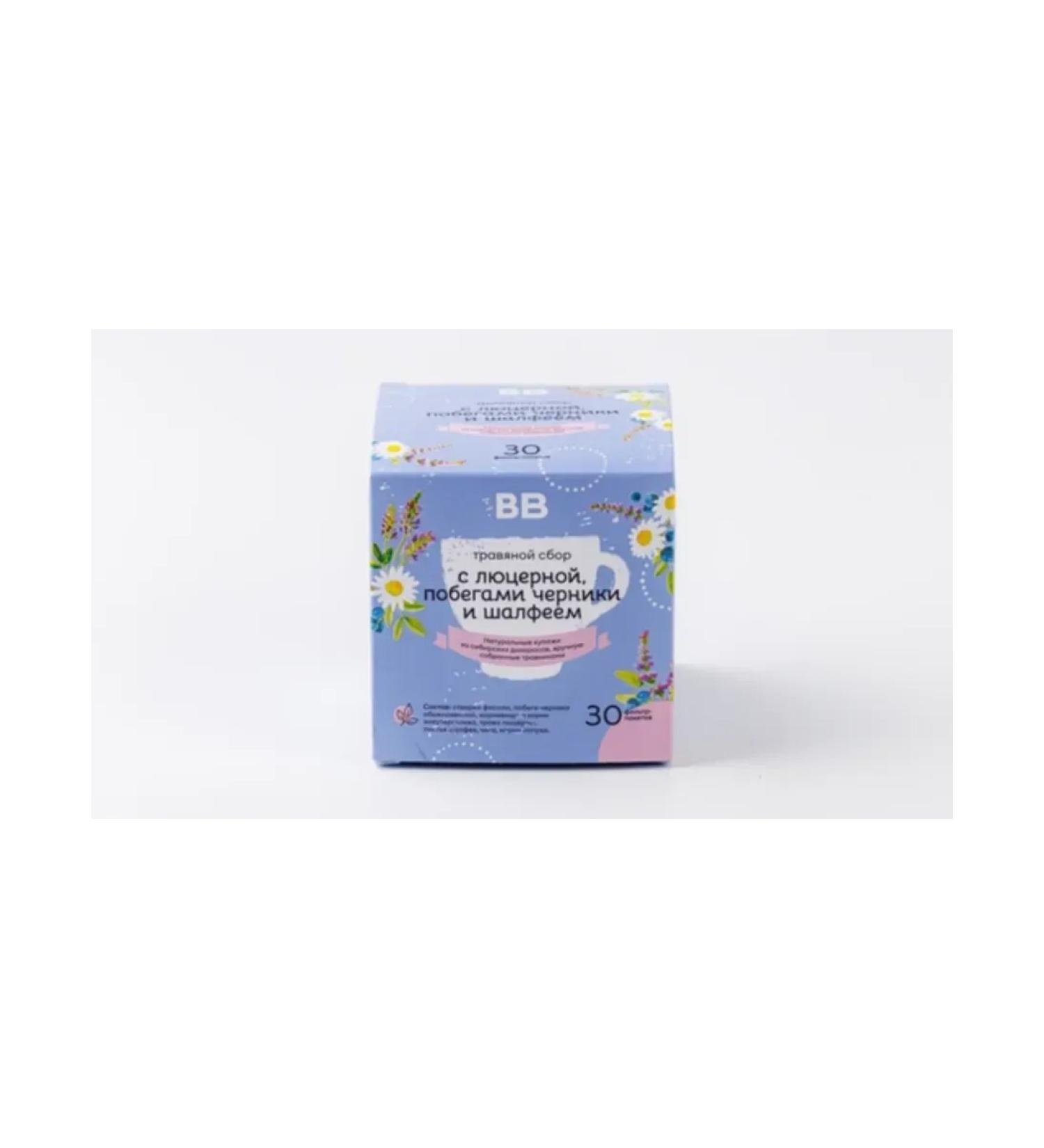 VkusVill Herbal collection with alfalfa and sage 45 g - Buy Online on GoSupps.com