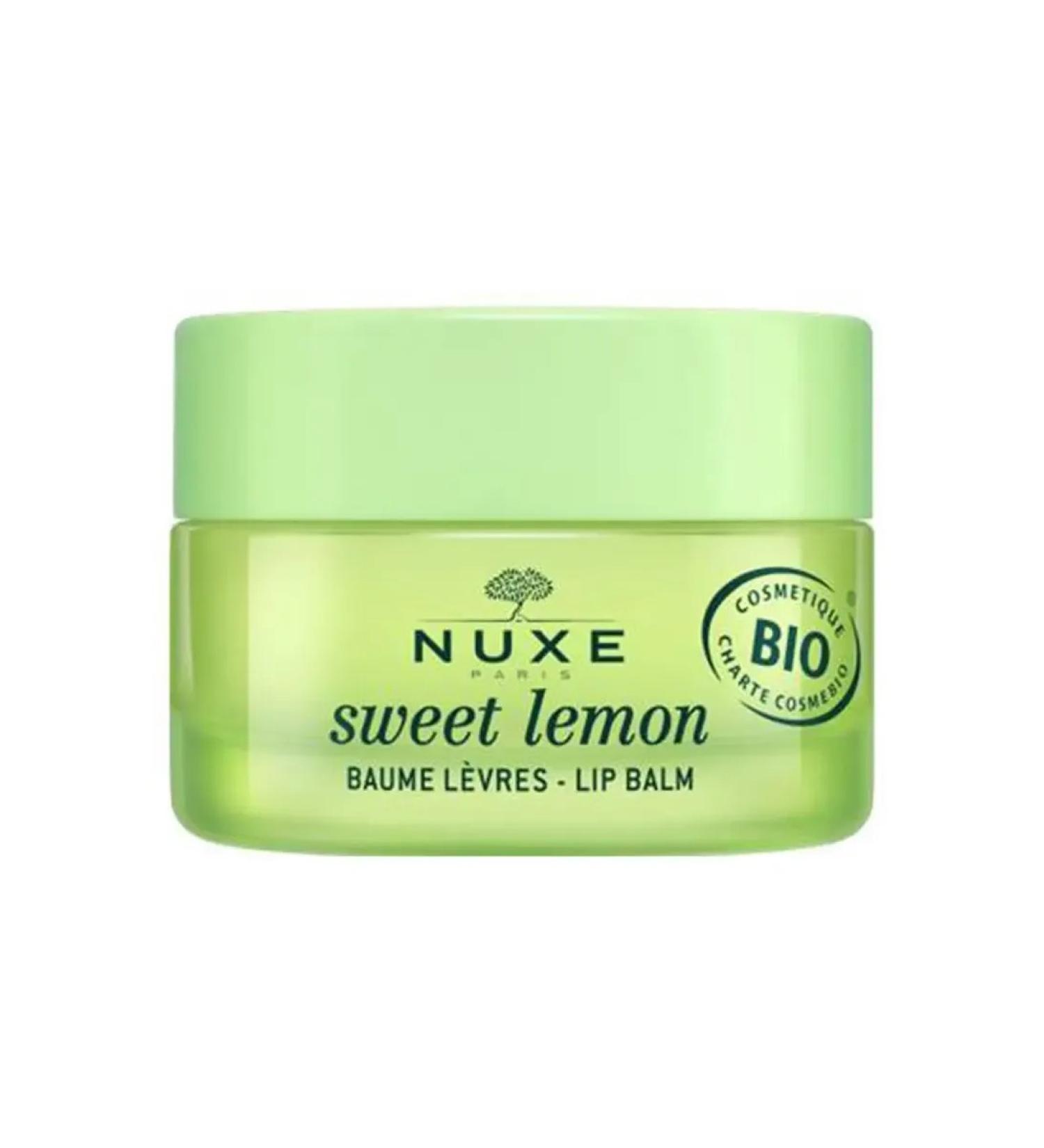 NUXE Nourishing lip balm Sweet Lemon 15 grams - Buy Online on GoSupps.com