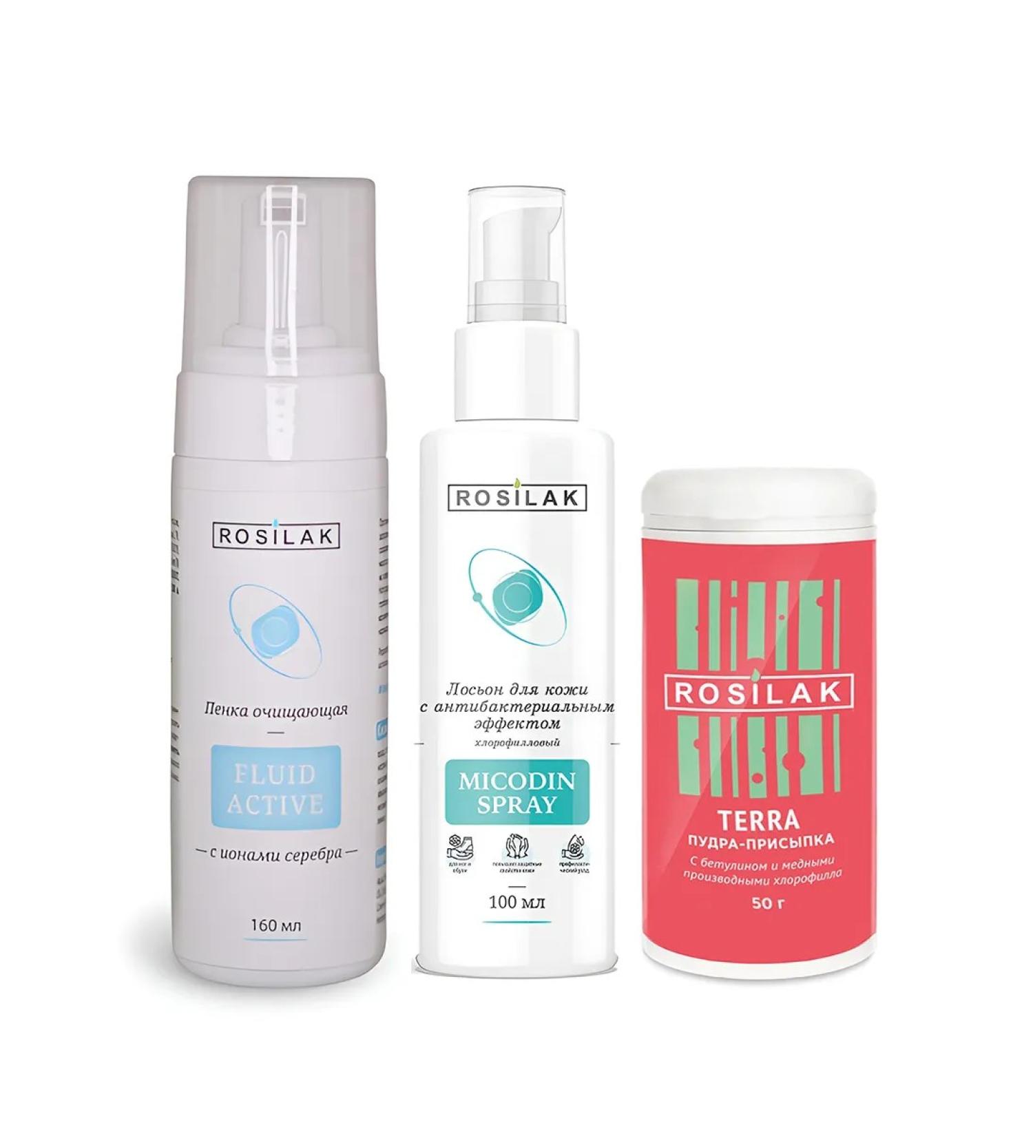 ROSILAK Penalting powder peeling and antibacterial lotion - Buy Online on GoSupps.com