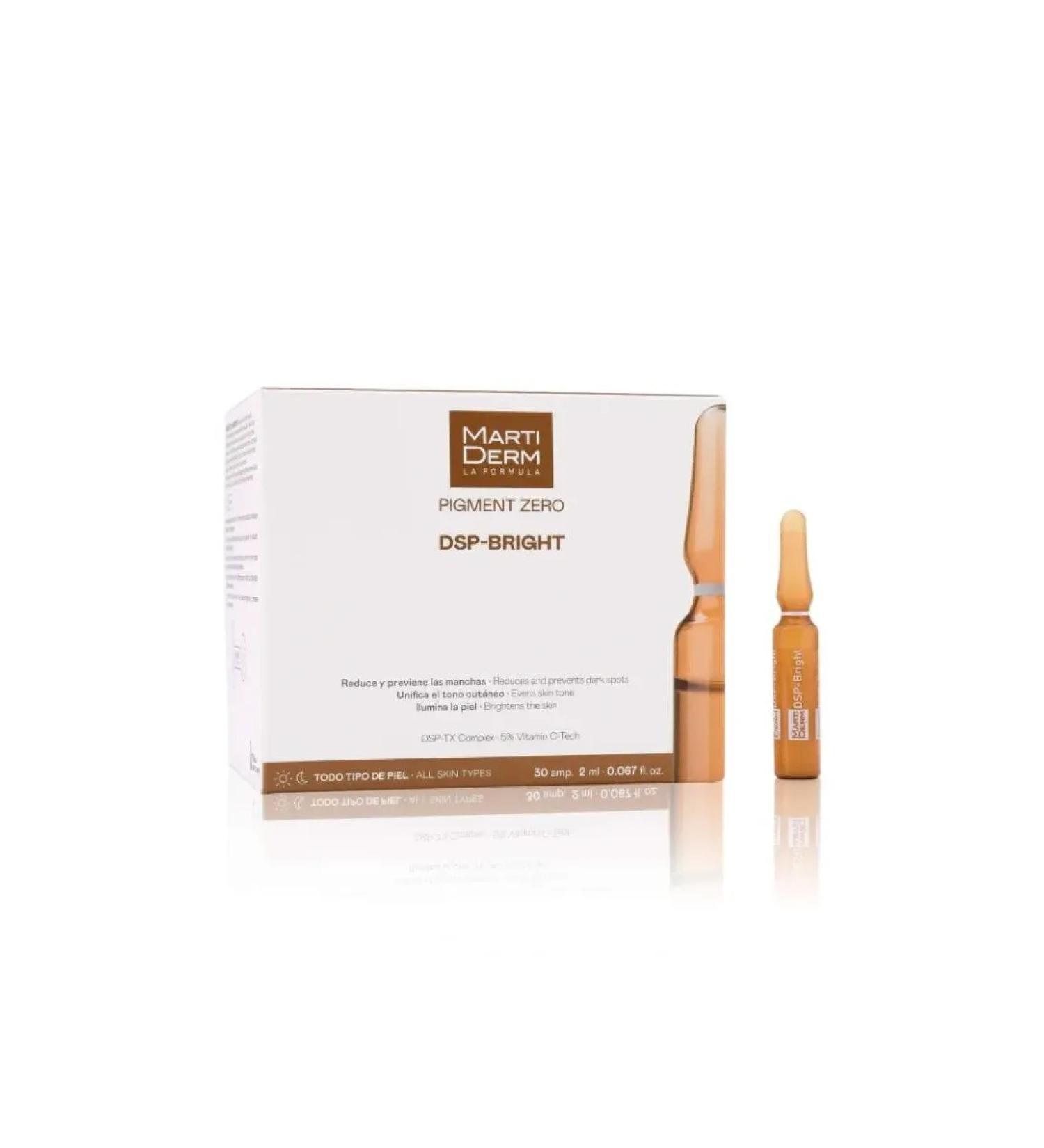 MartiDerm Pigment Zero pigmentation serum 30 pcs 2 ml - Buy Online on GoSupps.com