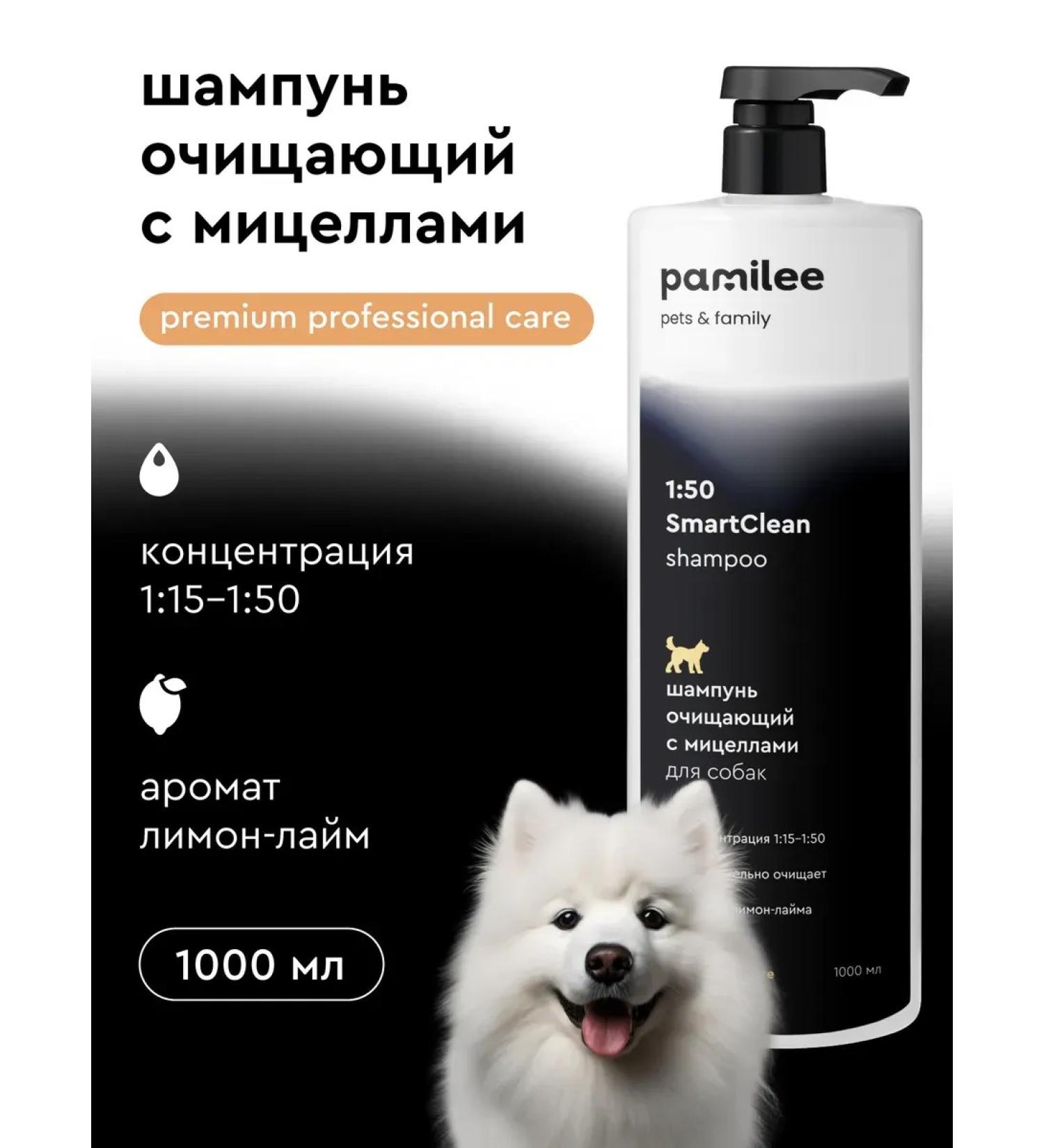 Shampoo concentrate for dogs Grom SmartClean - Buy Online on GoSupps.com