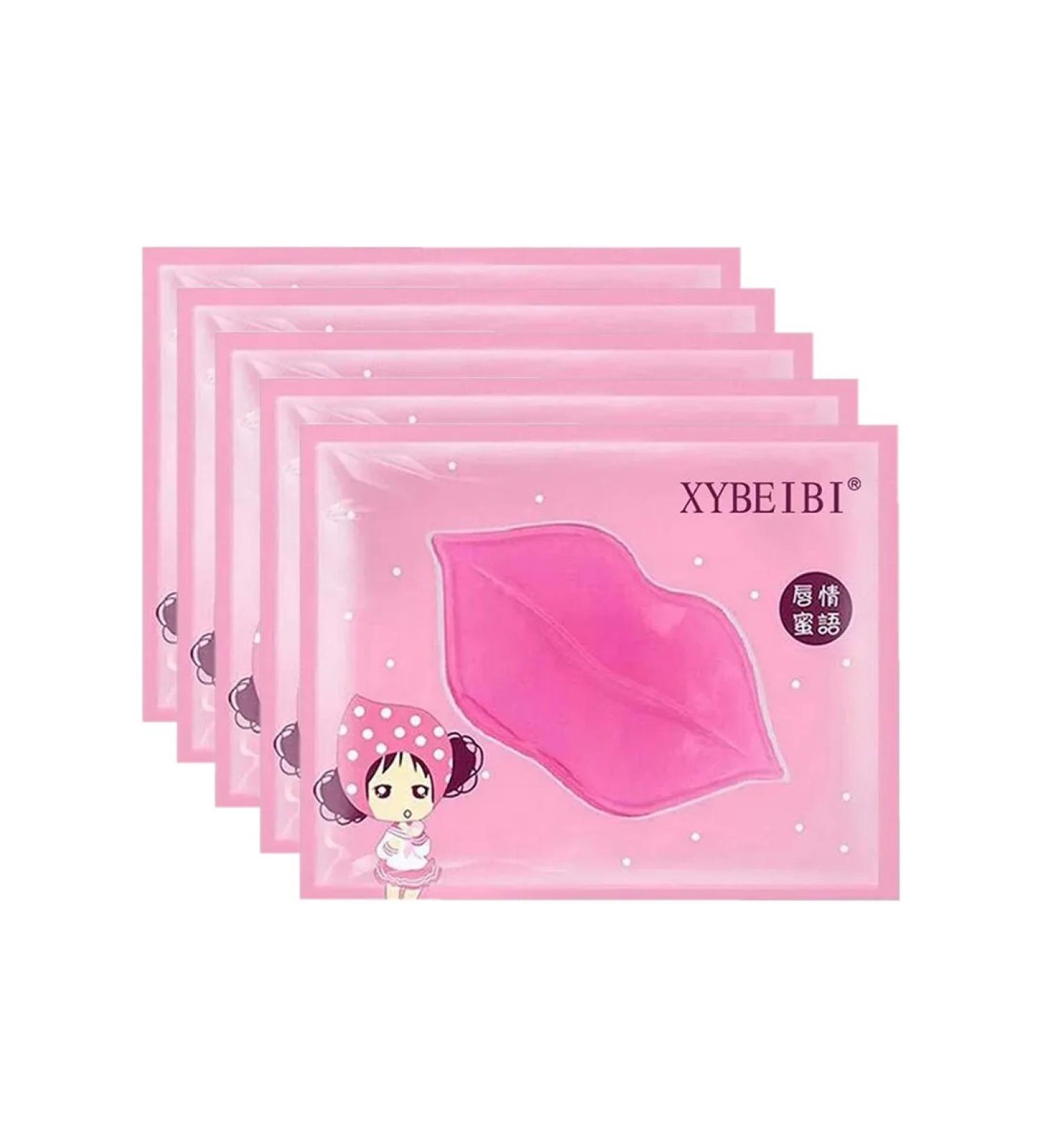 SALE Set of hydrogel masks for the lips 5 pieces