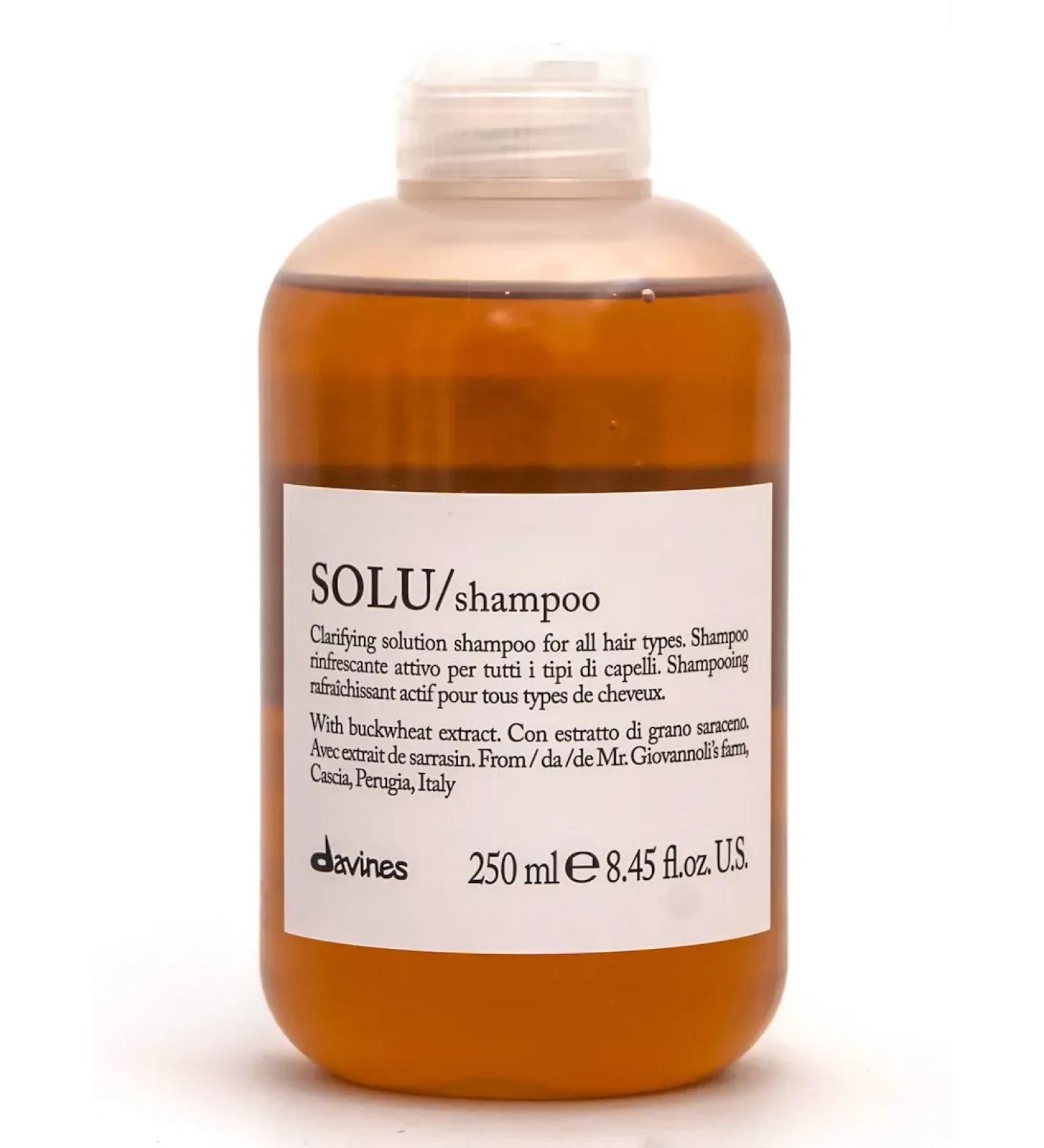 Davines Solu Shampoo hair cleansing shampoo 250 ml