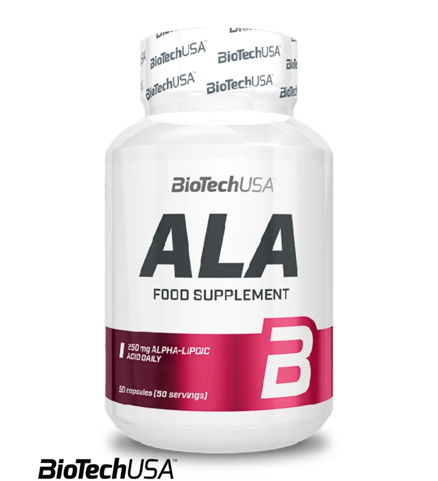 BioTechUSA Alpha Lipoic acid Ala Biotech USA 50 capsules